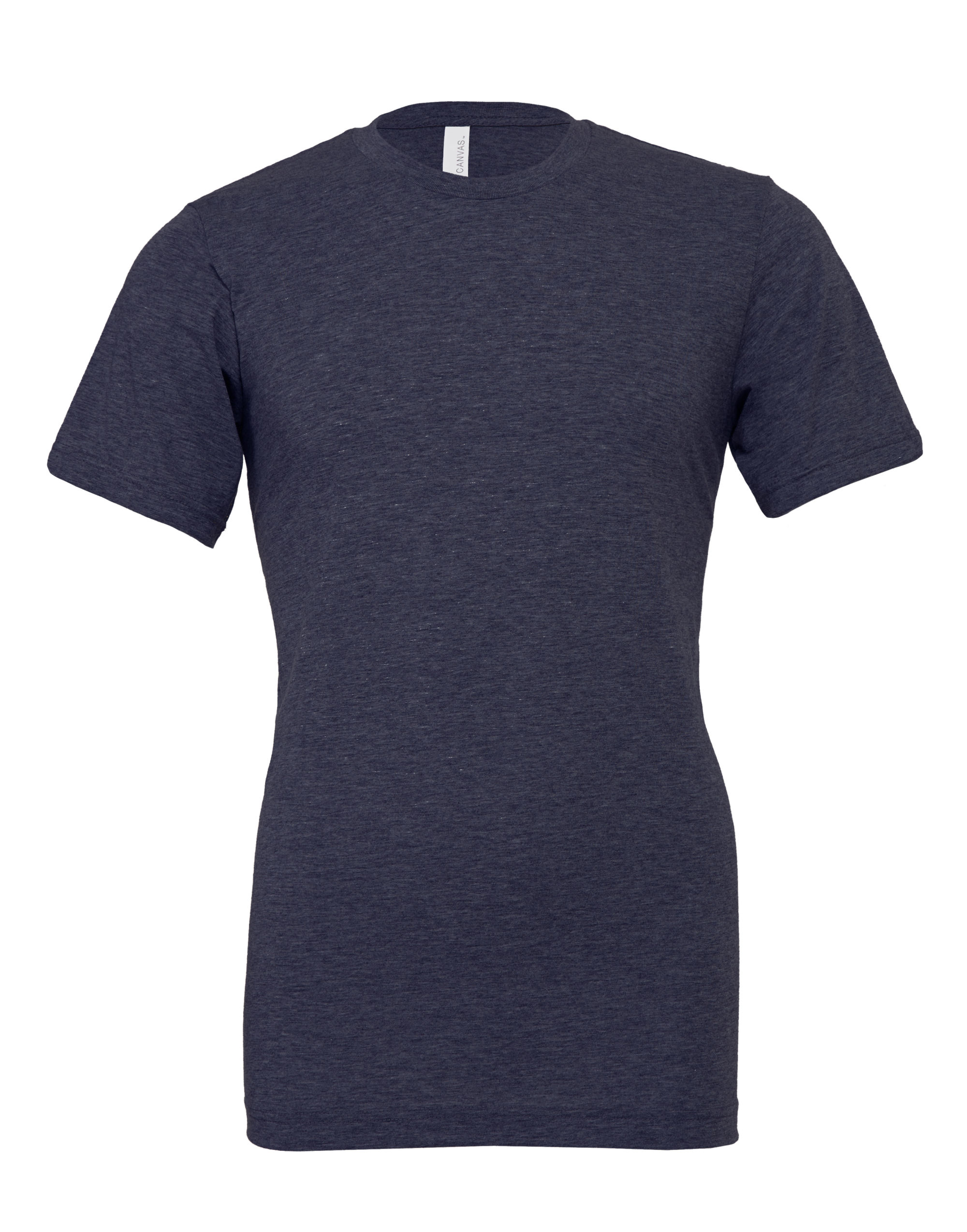 CA3001CVC Unisex Heather Jersey Short Sleeve Tee Heather Midnight Navy