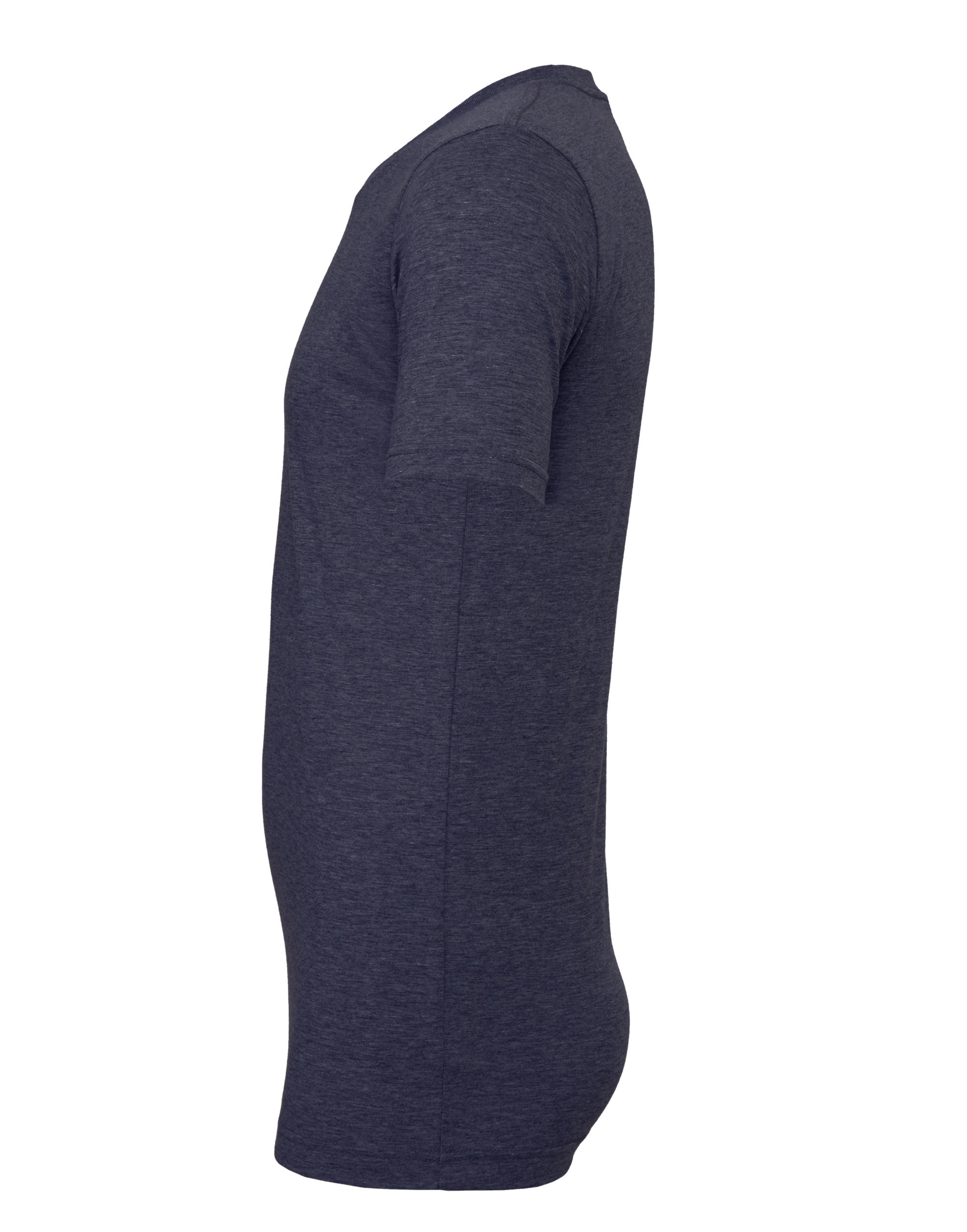 CA3001CVC Unisex Heather Jersey Short Sleeve Tee Heather Midnight Navy