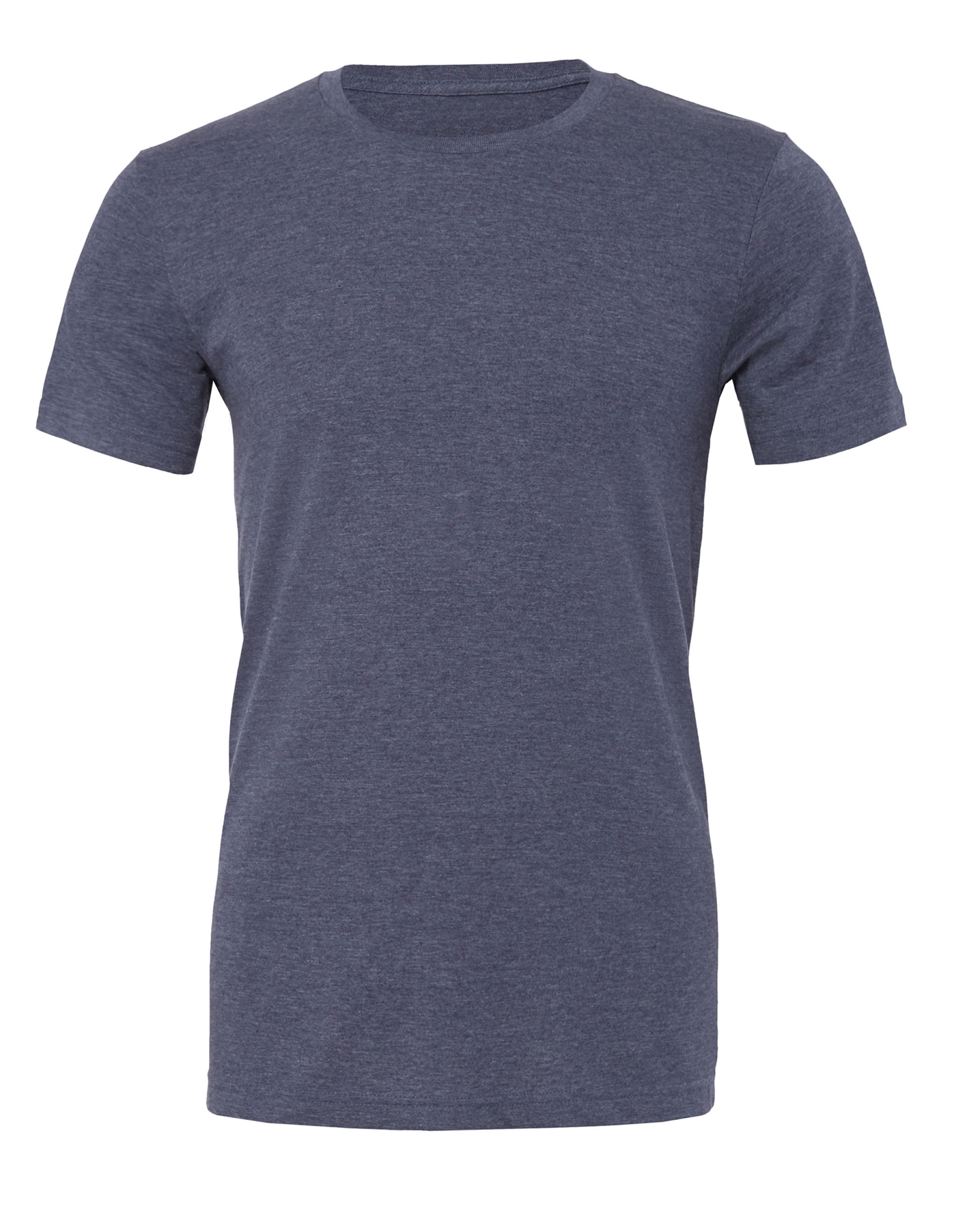 CA3001CVC Unisex Heather Jersey Short Sleeve Tee Heather Navy CA3001CVC Unisex Heather Jersey Short Sleeve Tee Heather Navy