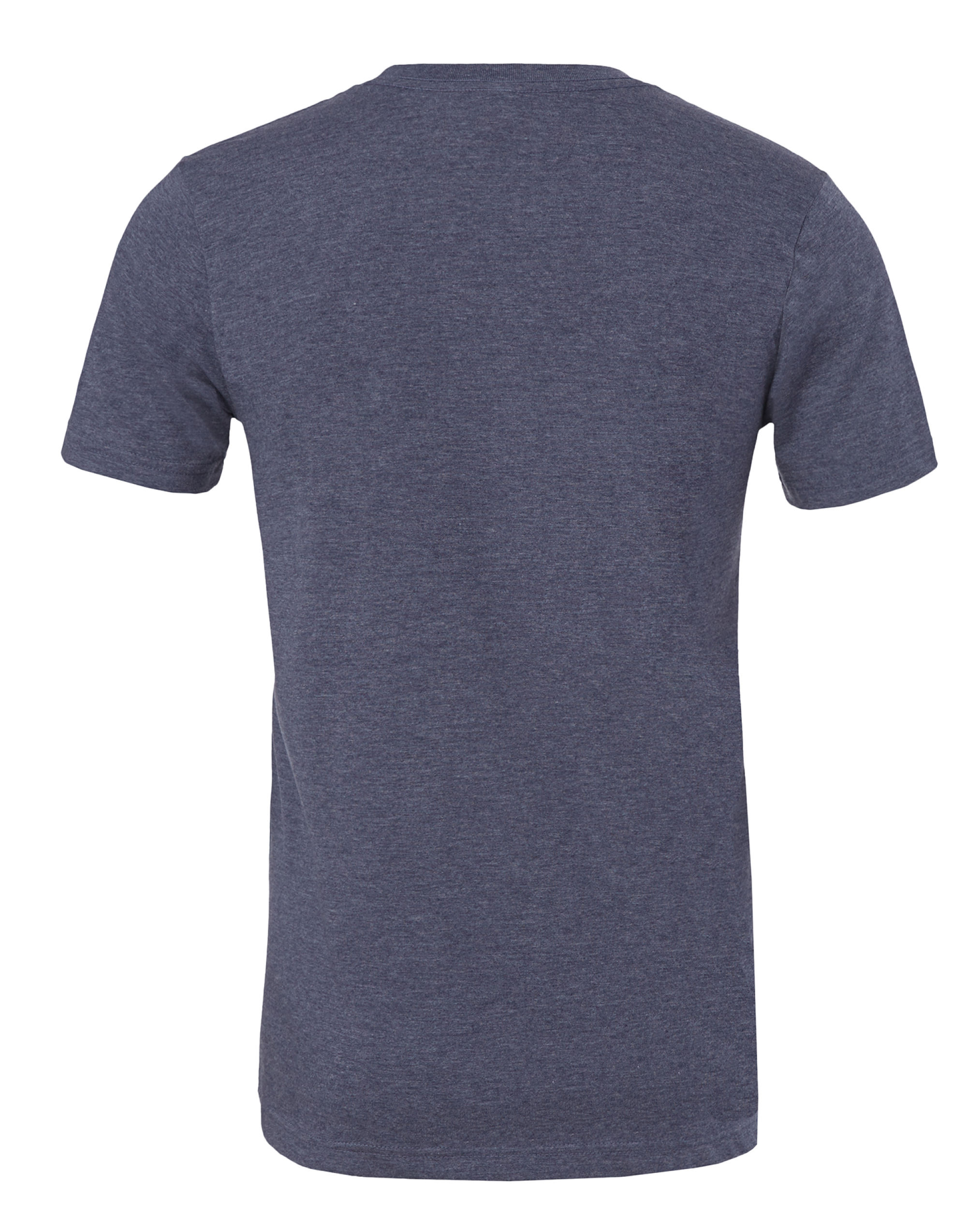CA3001CVC Unisex Heather Jersey Short Sleeve Tee Heather Navy