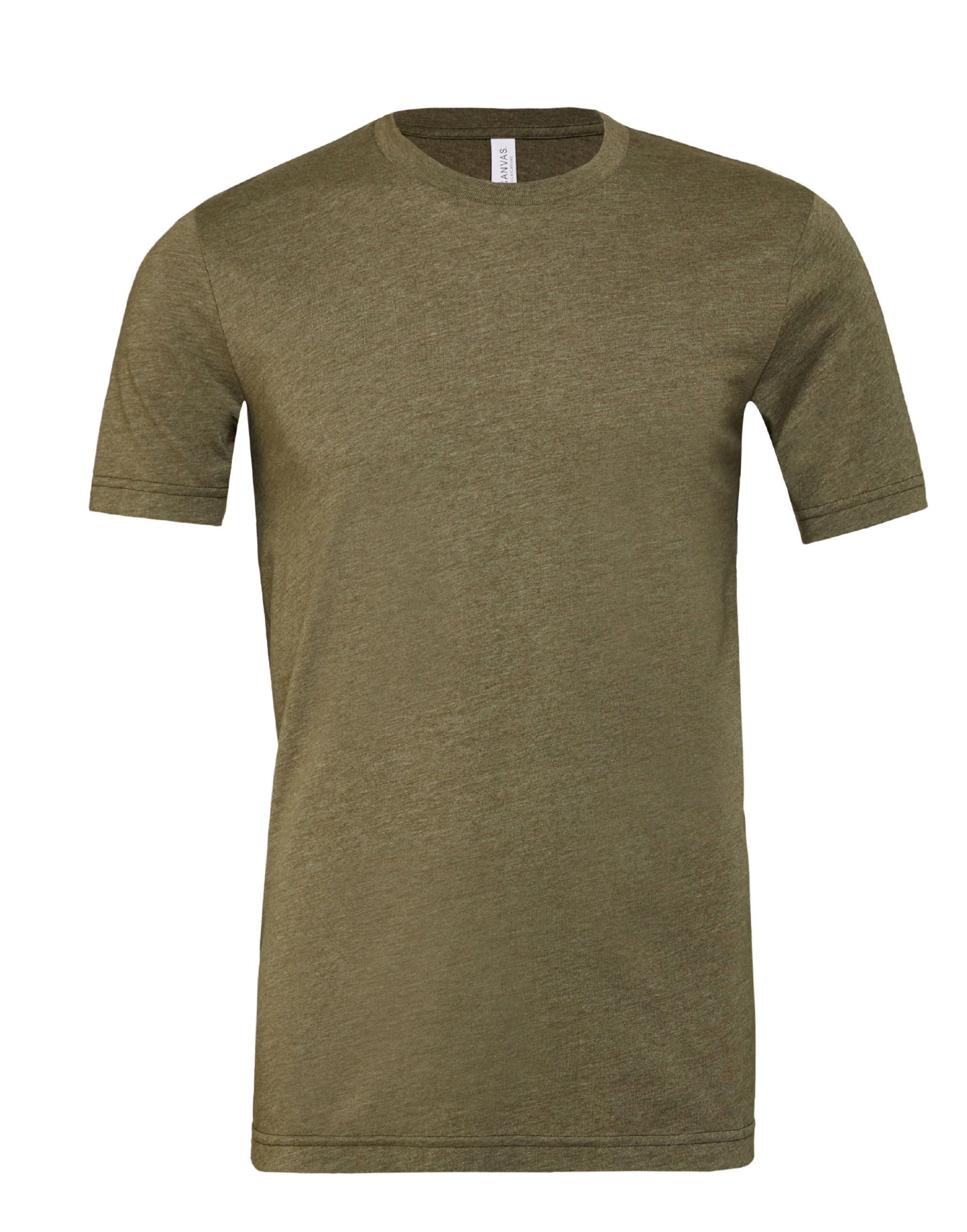 CA3001CVC Unisex Heather Jersey Short Sleeve Tee Heather Olive