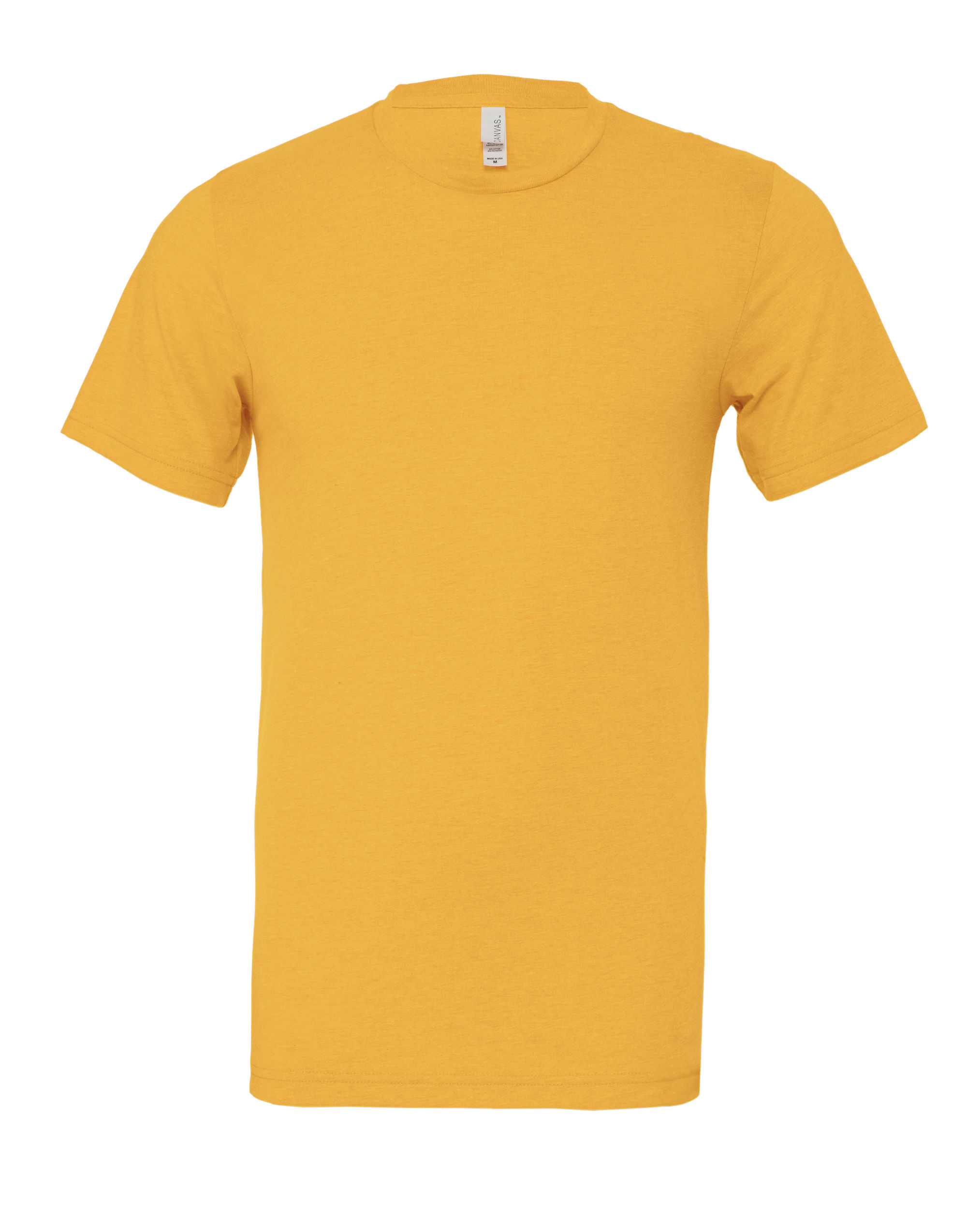 CA3001CVC Unisex Heather Jersey Short Sleeve Tee Heather Yellow Gold CA3001CVC Unisex Heather Jersey Short Sleeve Tee Heather Yellow Gold