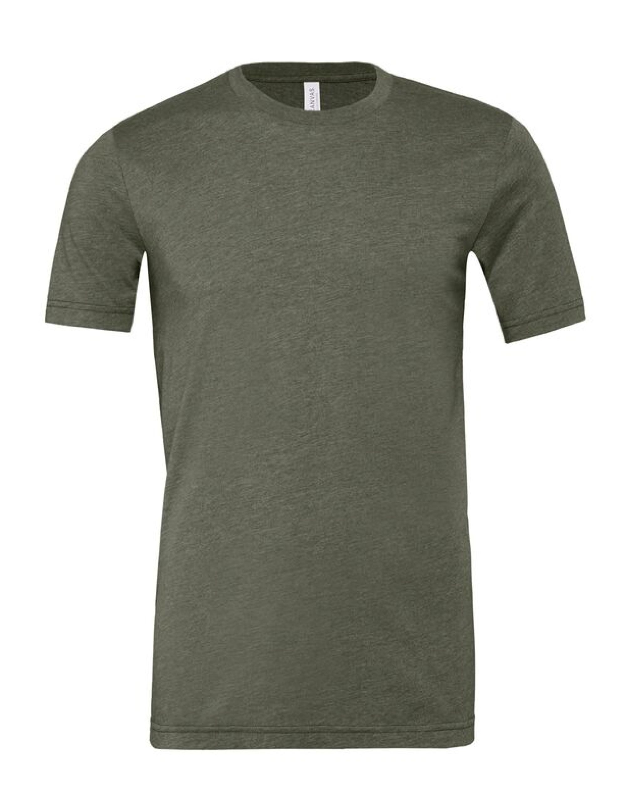 CA3001CVC Unisex Heather Jersey Short Sleeve Tee Heather Military Green