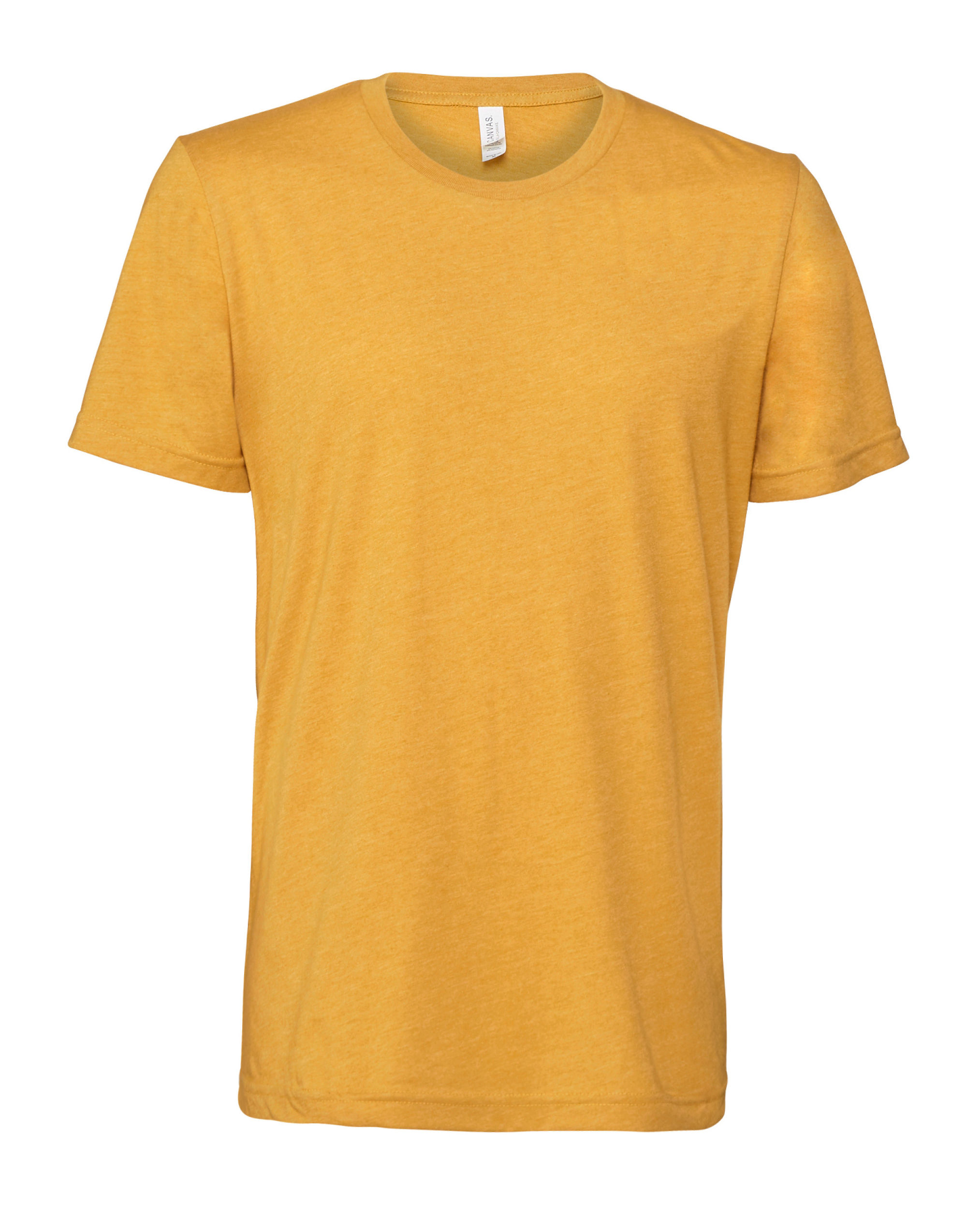 CA3001CVC Unisex Heather Jersey Short Sleeve Tee Heather Mustard