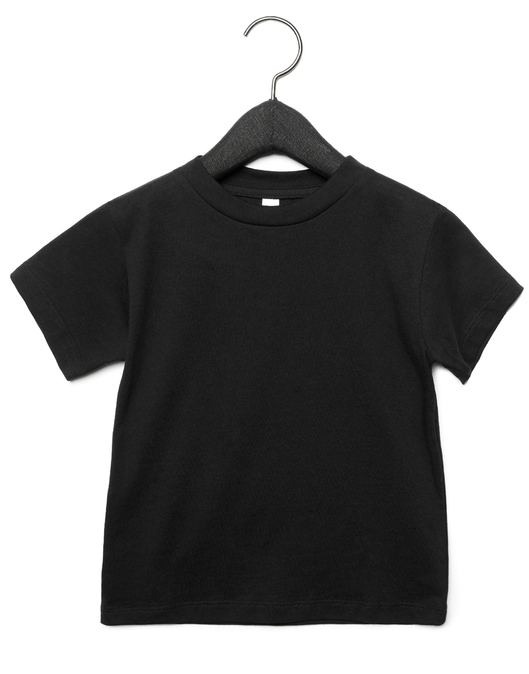 Black Toddler Jersey Short Sleeve Tee Black Toddler Jersey Short Sleeve Tee