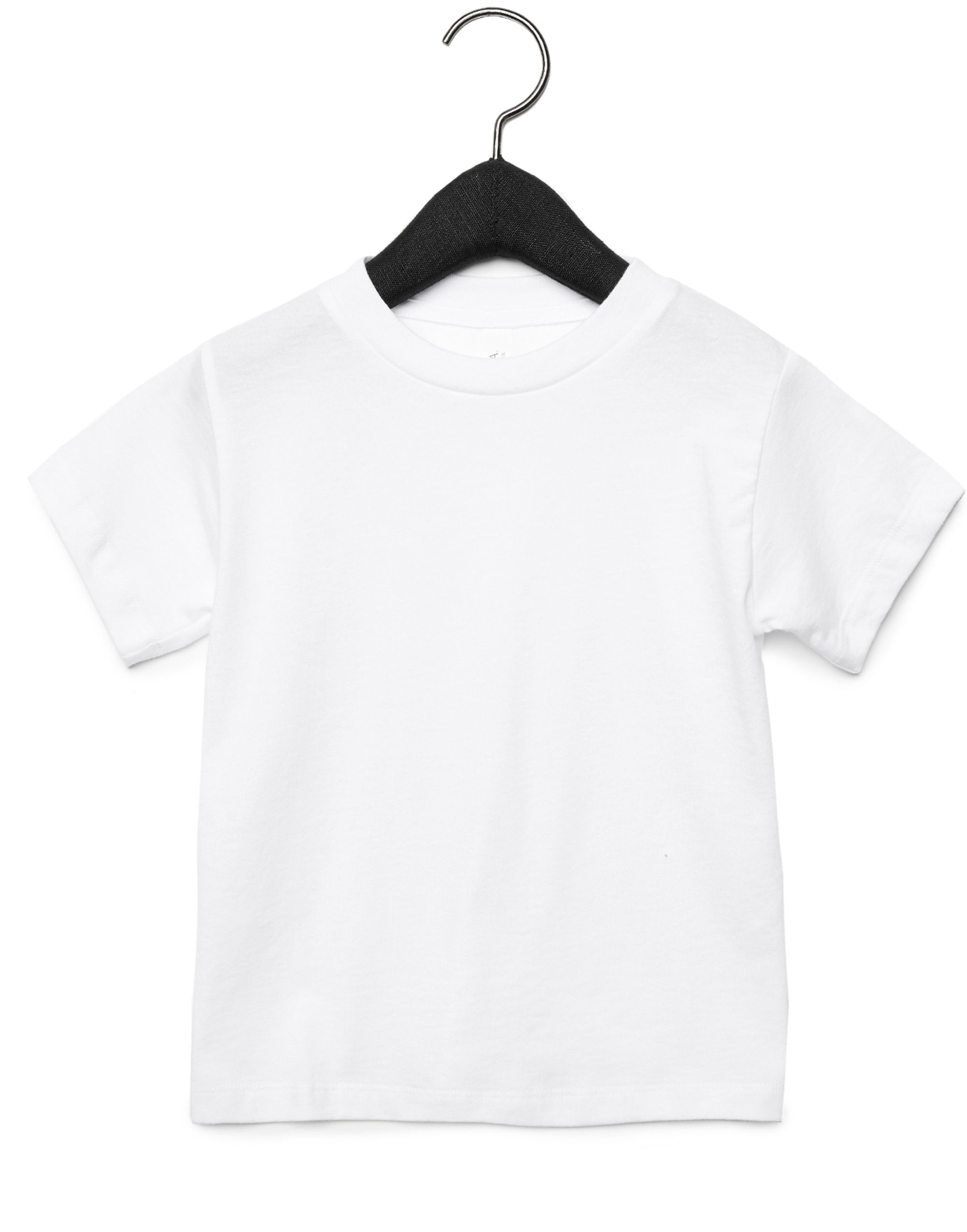 White Toddler Jersey Short Sleeve Tee