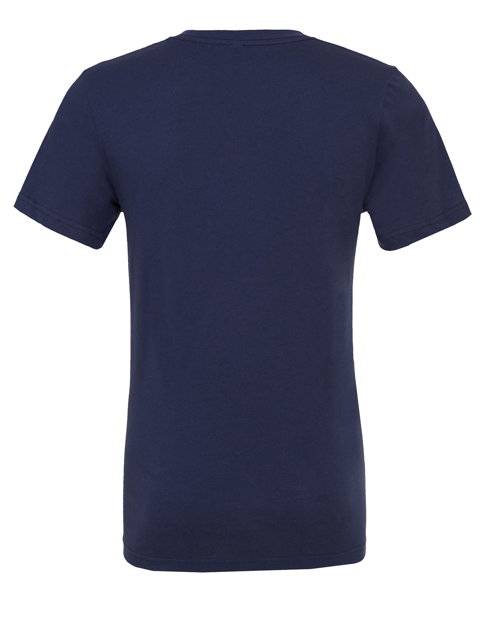 CA3005 Canvas Unisex Jersey Short Sleeve V-Neck Tee Navy