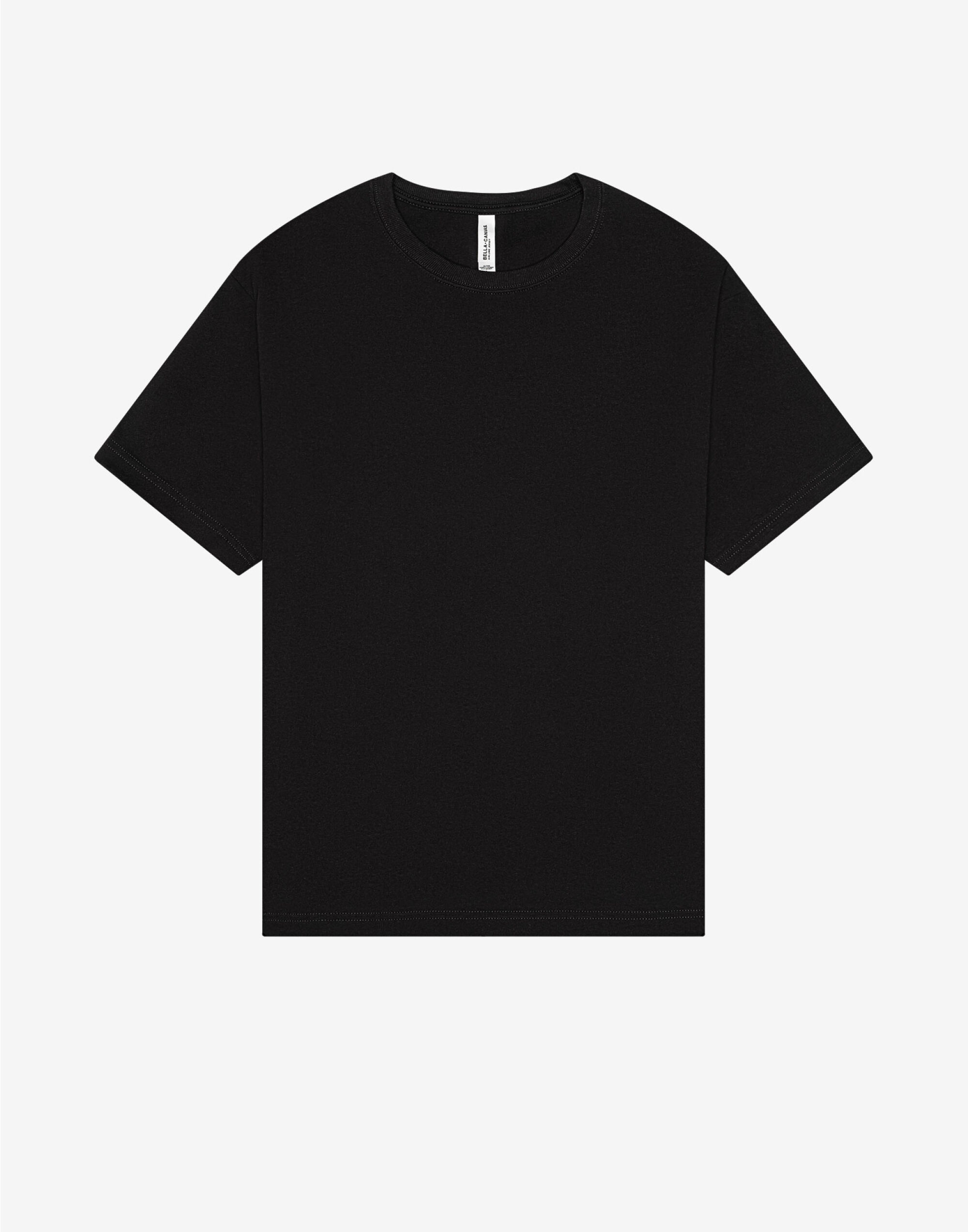 CA3010 Unisex Heavy Boxy Tee Black