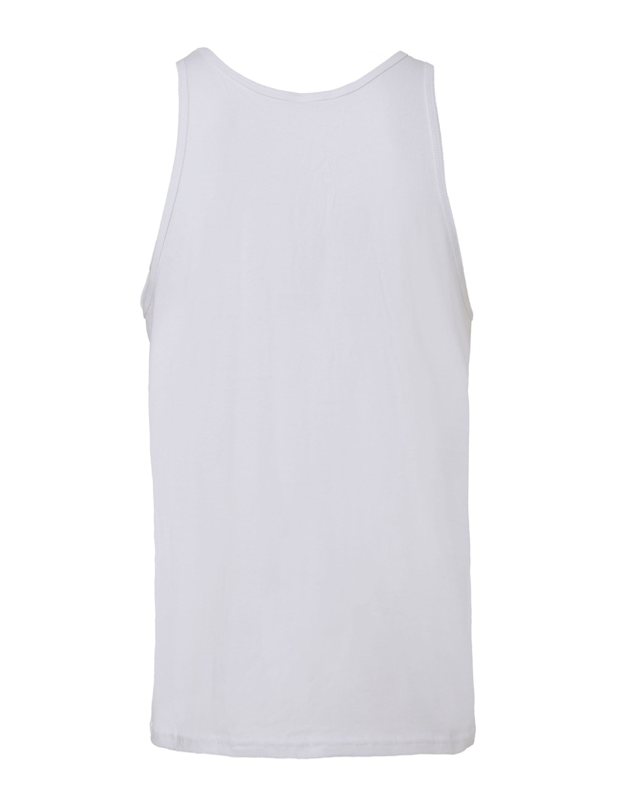 CA3480 Canvas Unisex Jersey Tank White