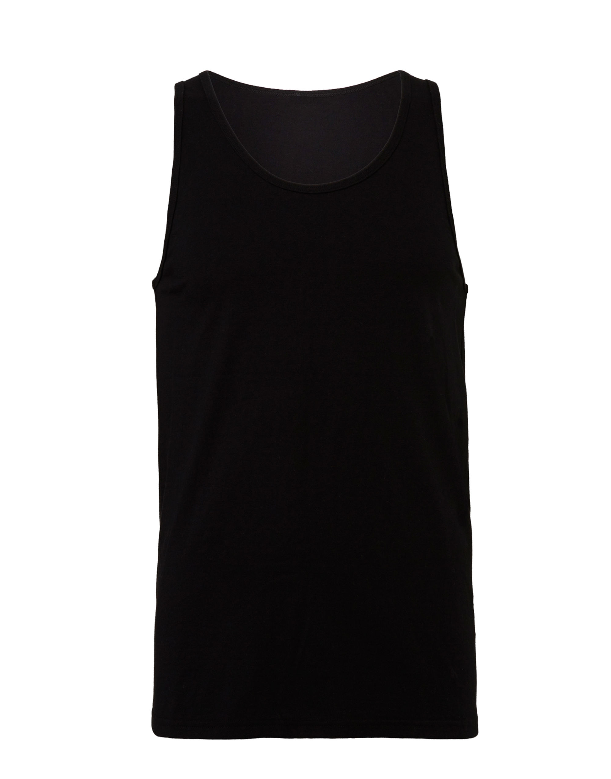 CA3480 Canvas Unisex Jersey Tank Black CA3480 Canvas Unisex Jersey Tank Black