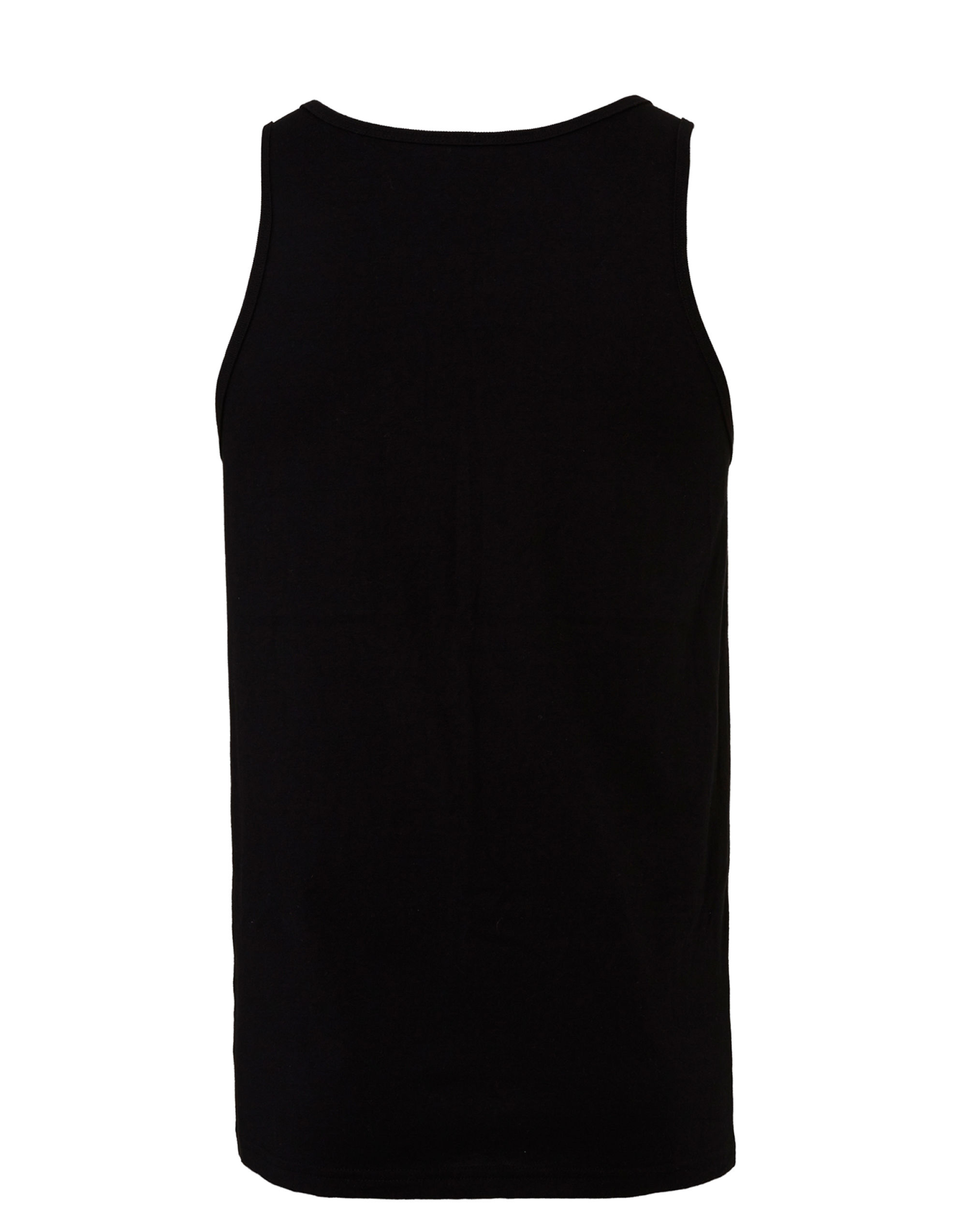 CA3480 Canvas Unisex Jersey Tank Black