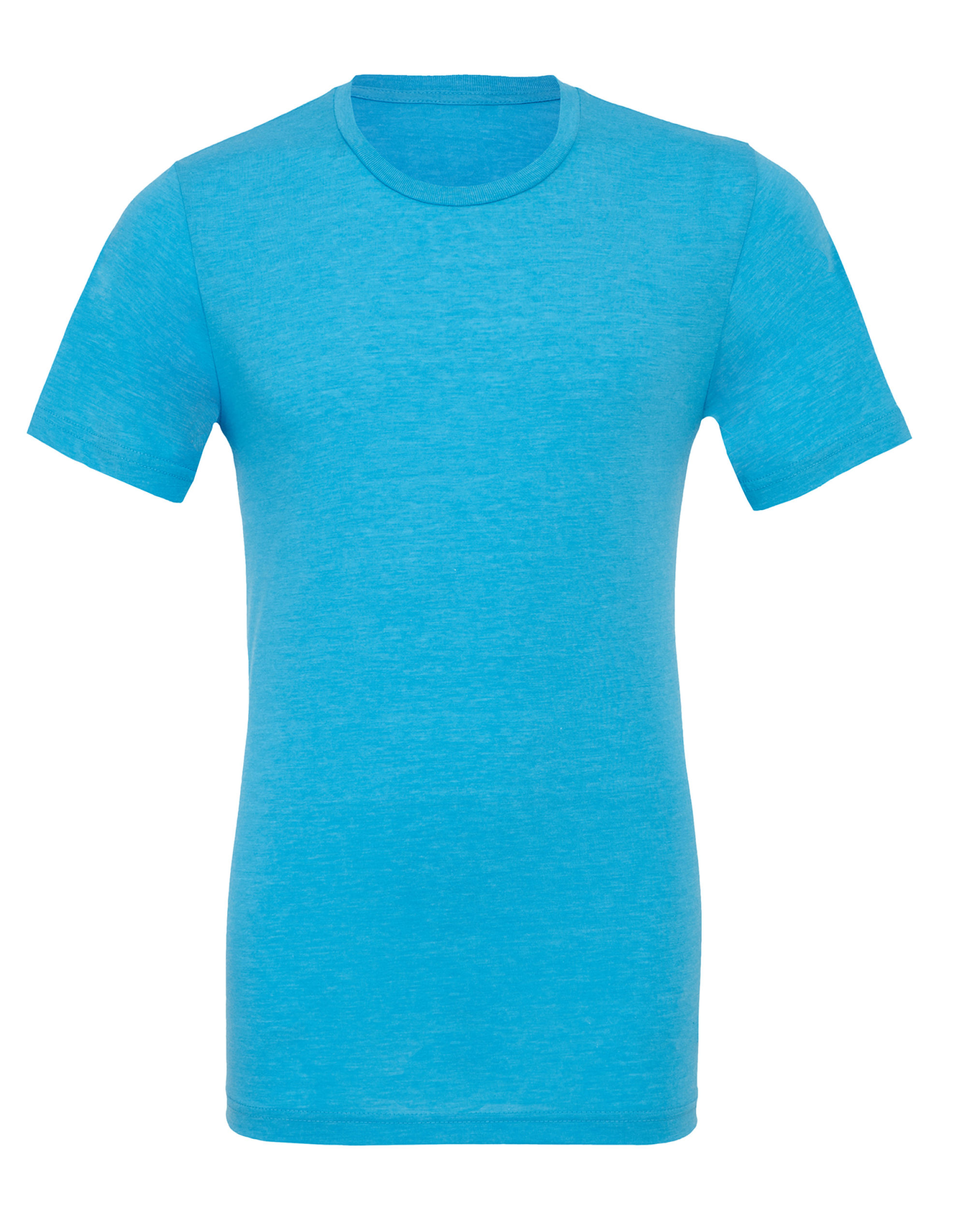 CA3413 Canvas Unisex Triblend Short Sleeve Tee Aqua Triblend