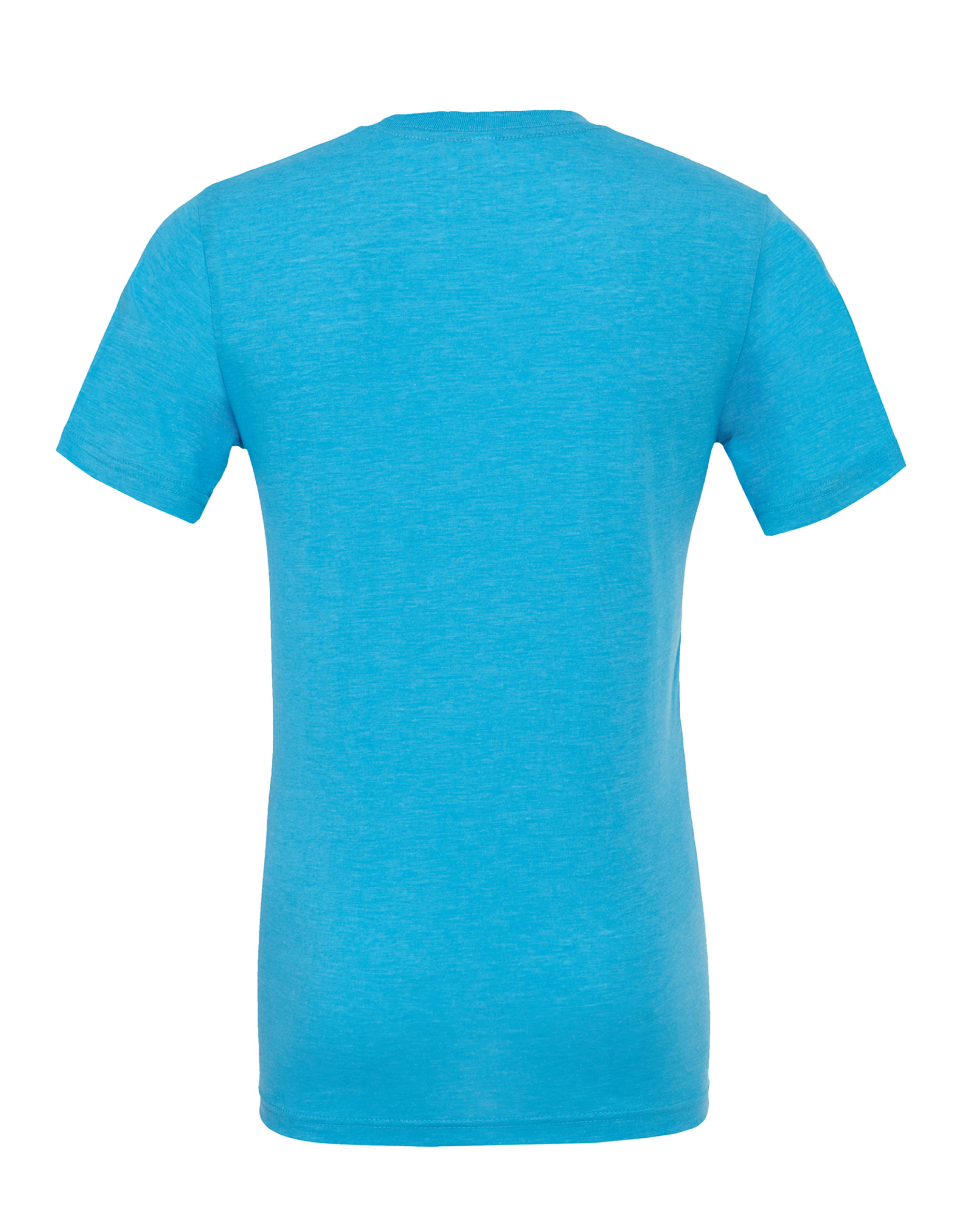 CA3413 Canvas Unisex Triblend Short Sleeve Tee Aqua Triblend