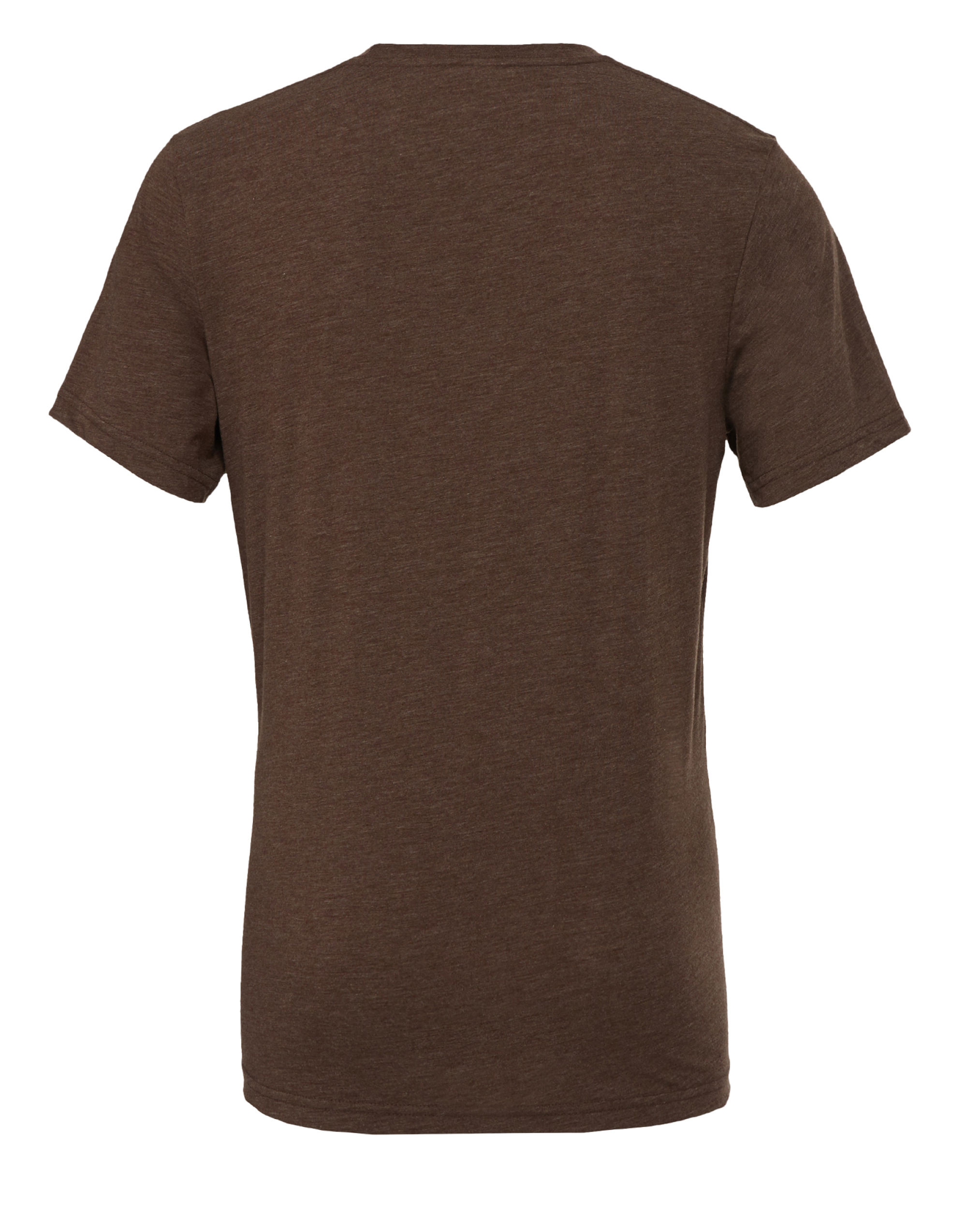 CA3413 Canvas Unisex Triblend Short Sleeve Tee Brown Triblend