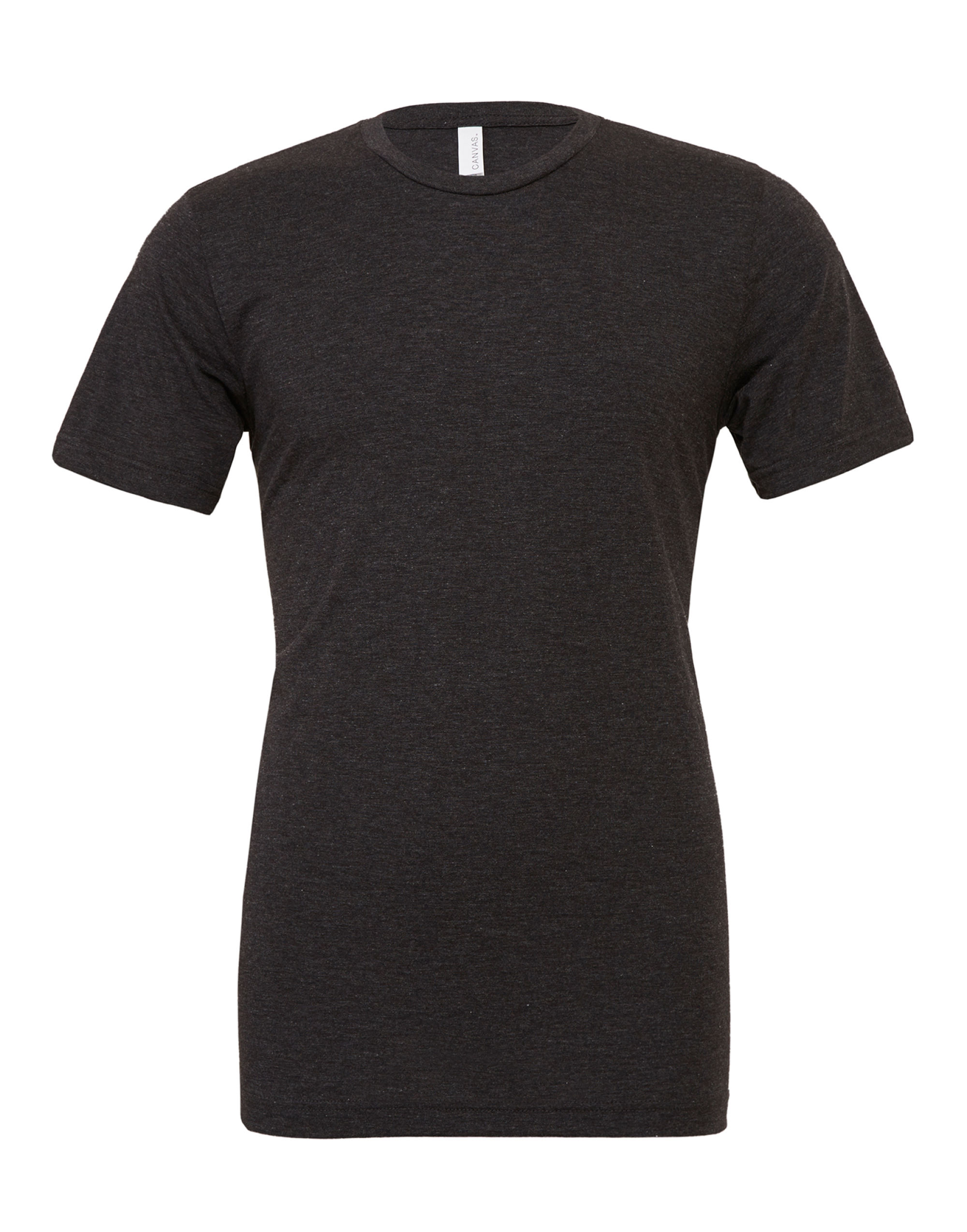 CA3413 Canvas Unisex Triblend Short Sleeve Tee Charcoal Black Triblend