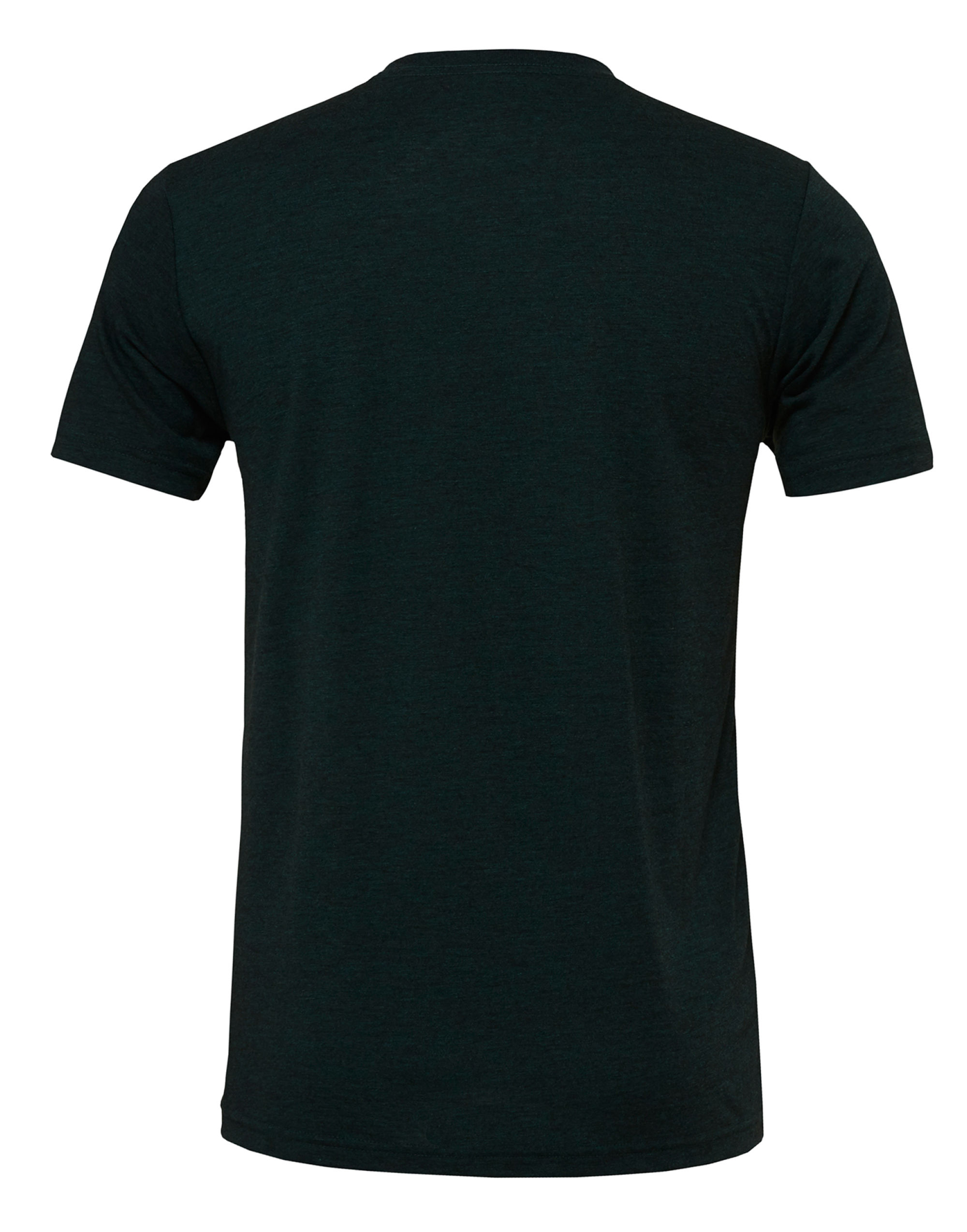 CA3413 Canvas Unisex Triblend Short Sleeve Tee Emerald Triblend