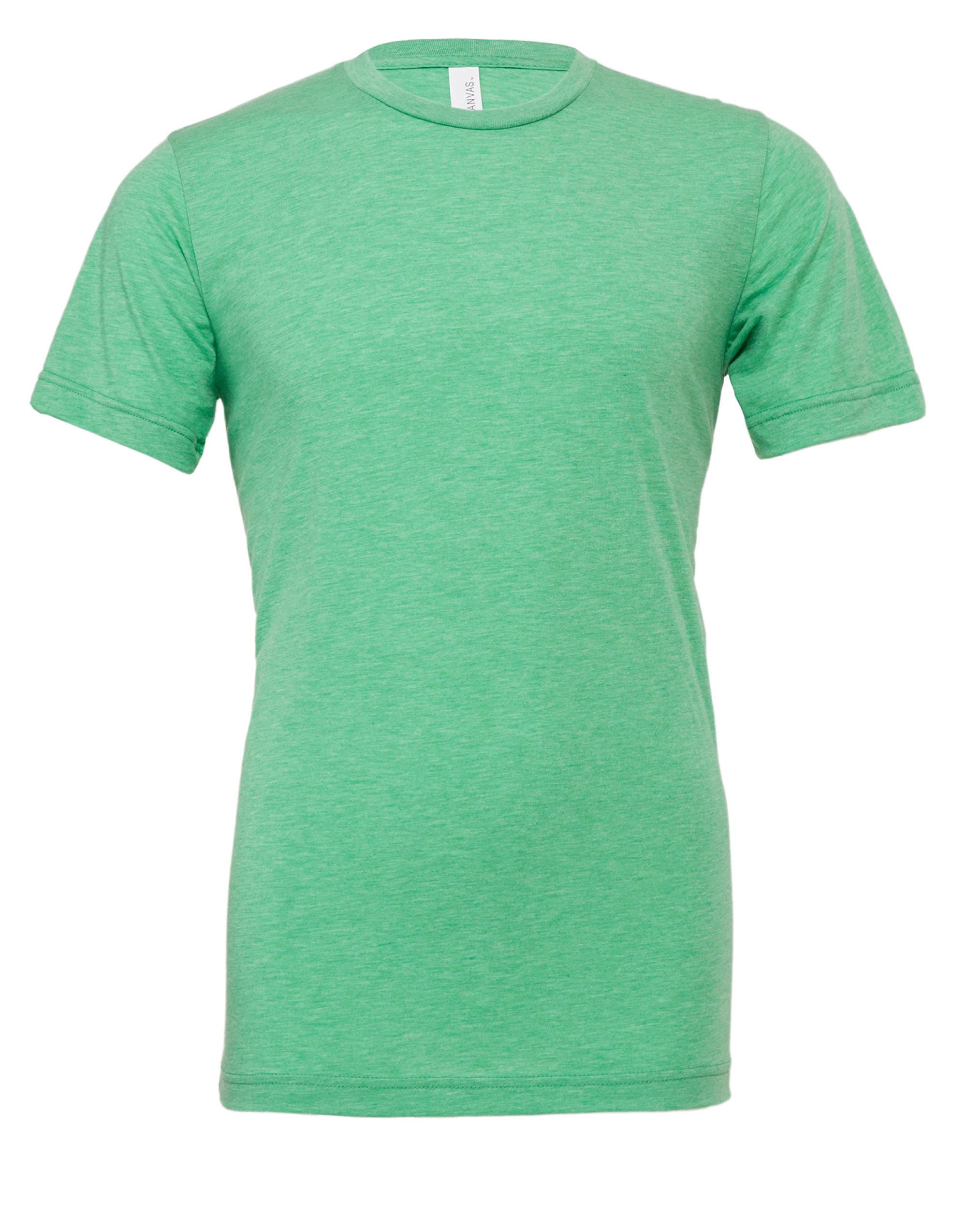 CA3413 Canvas Unisex Triblend Short Sleeve Tee Green Triblend