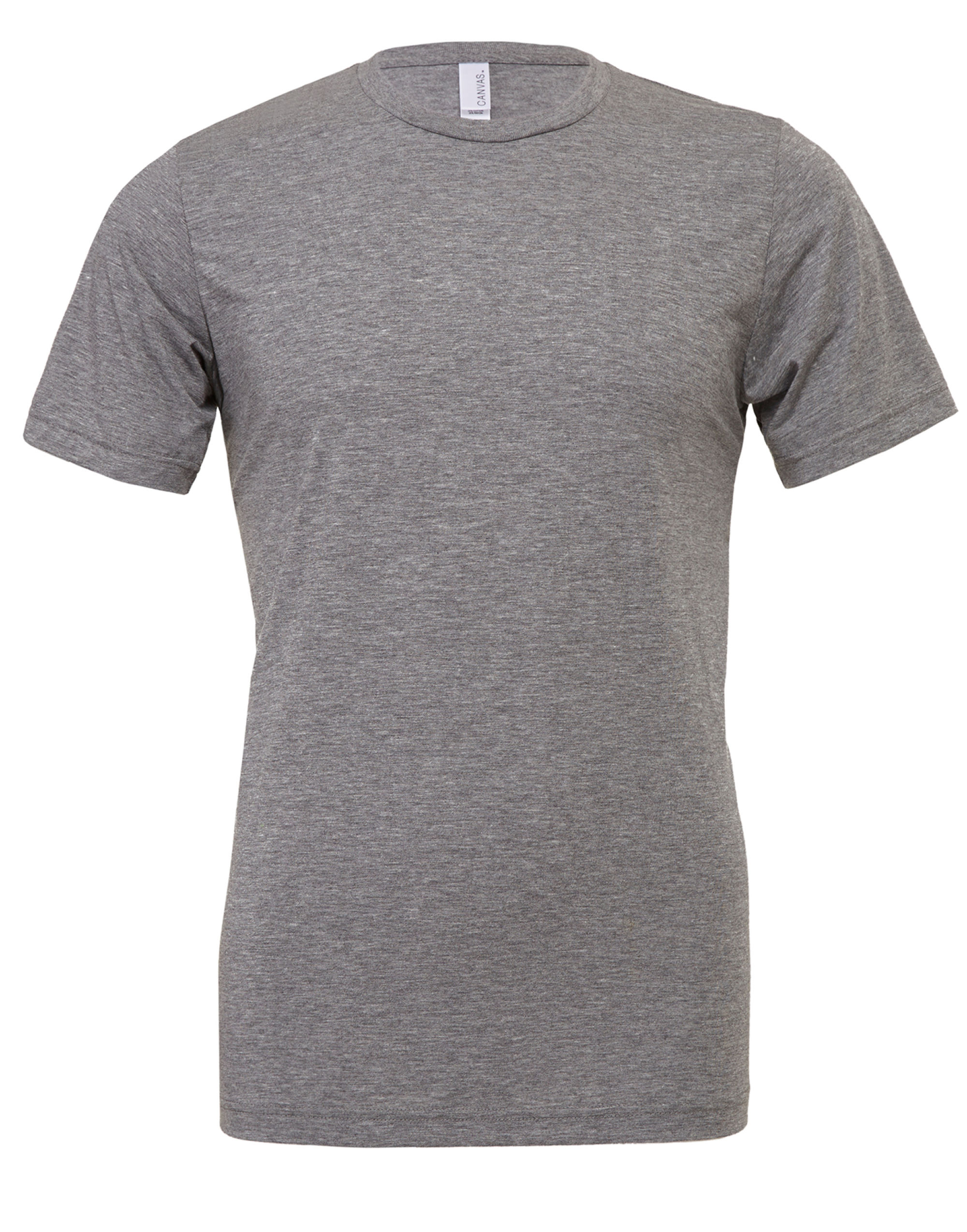 CA3413 Canvas Unisex Triblend Short Sleeve Tee Grey Triblend