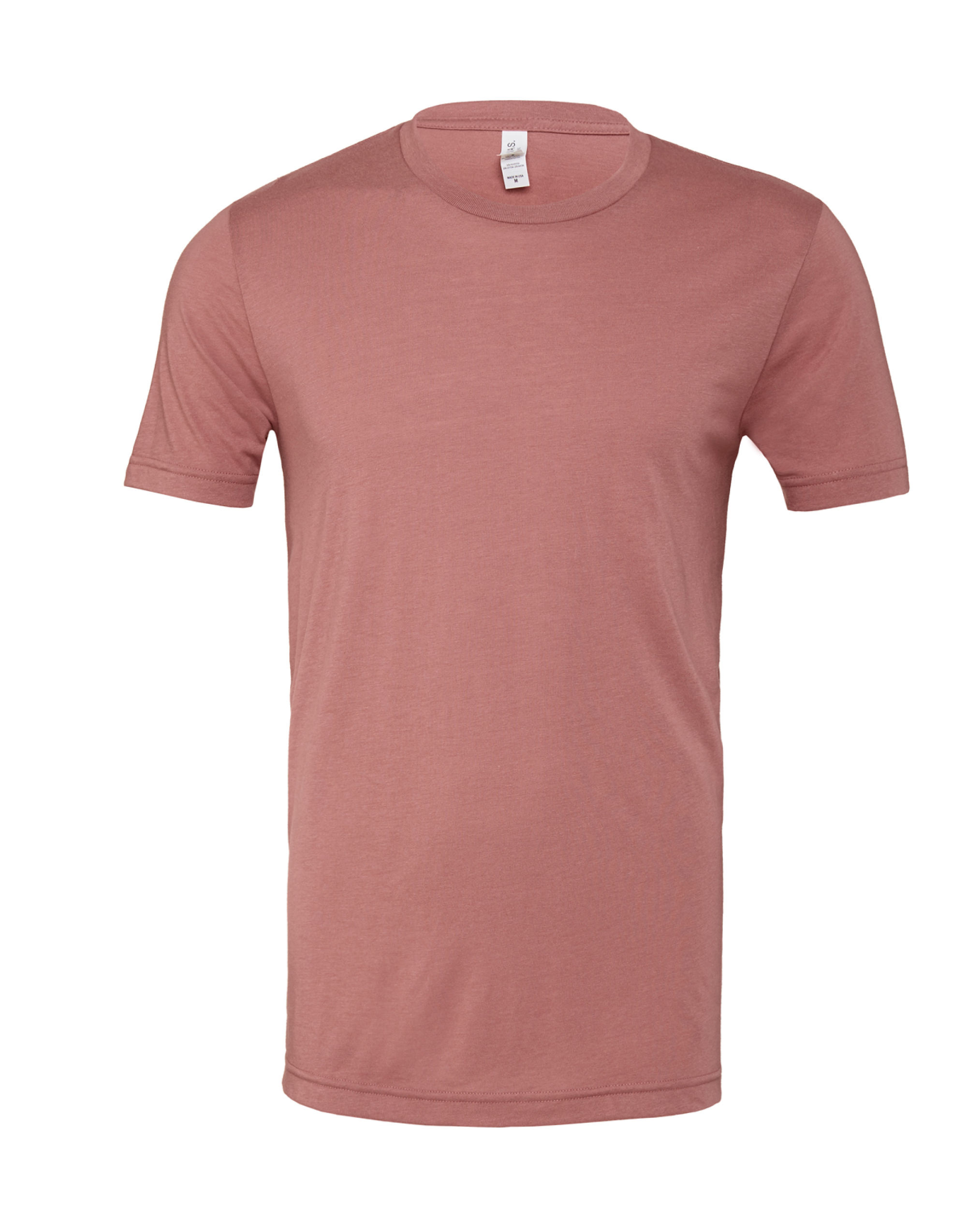 CA3413 Canvas Unisex Triblend Short Sleeve Tee Mauve Triblend