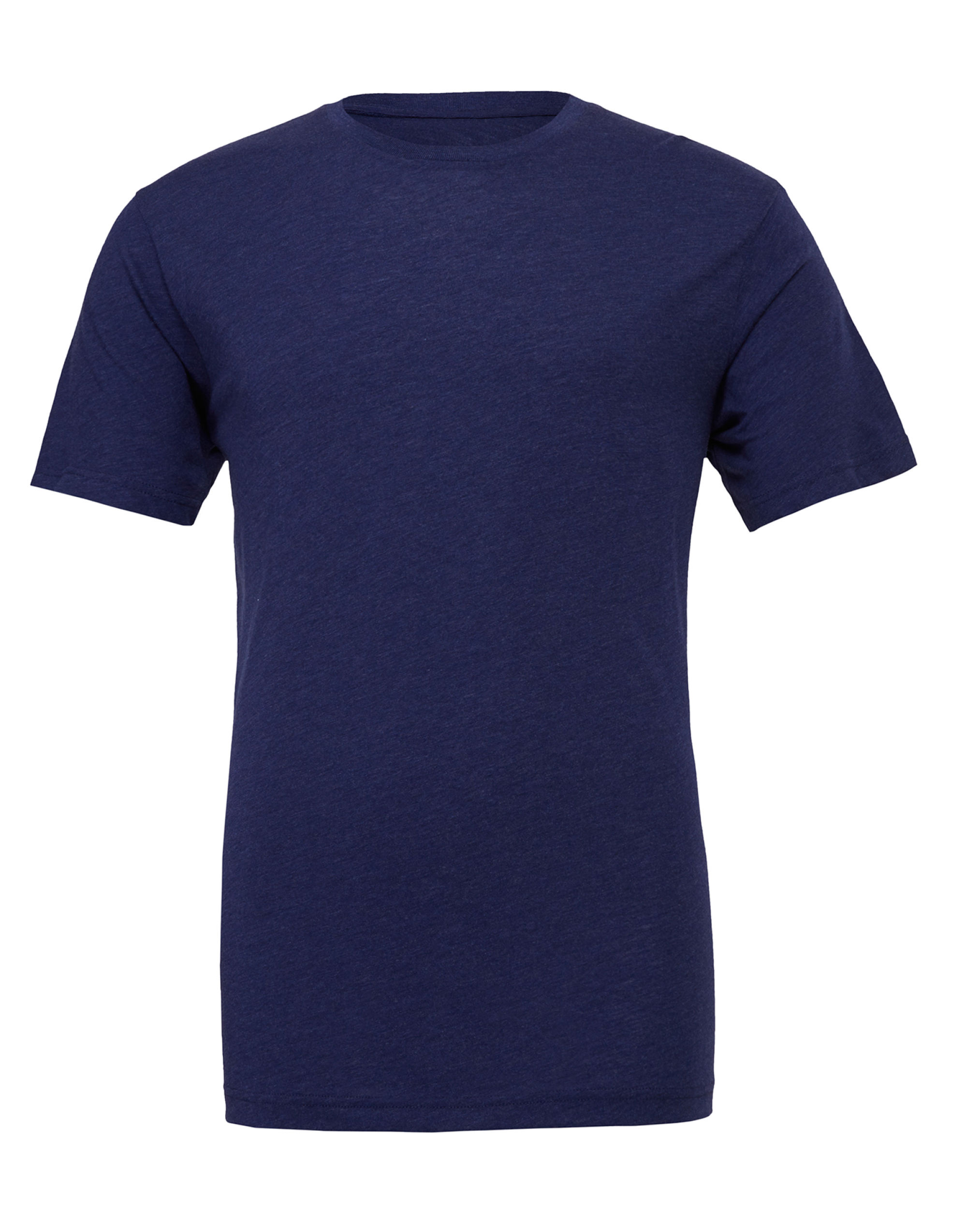 CA3413 Canvas Unisex Triblend Short Sleeve Tee Navy Triblend