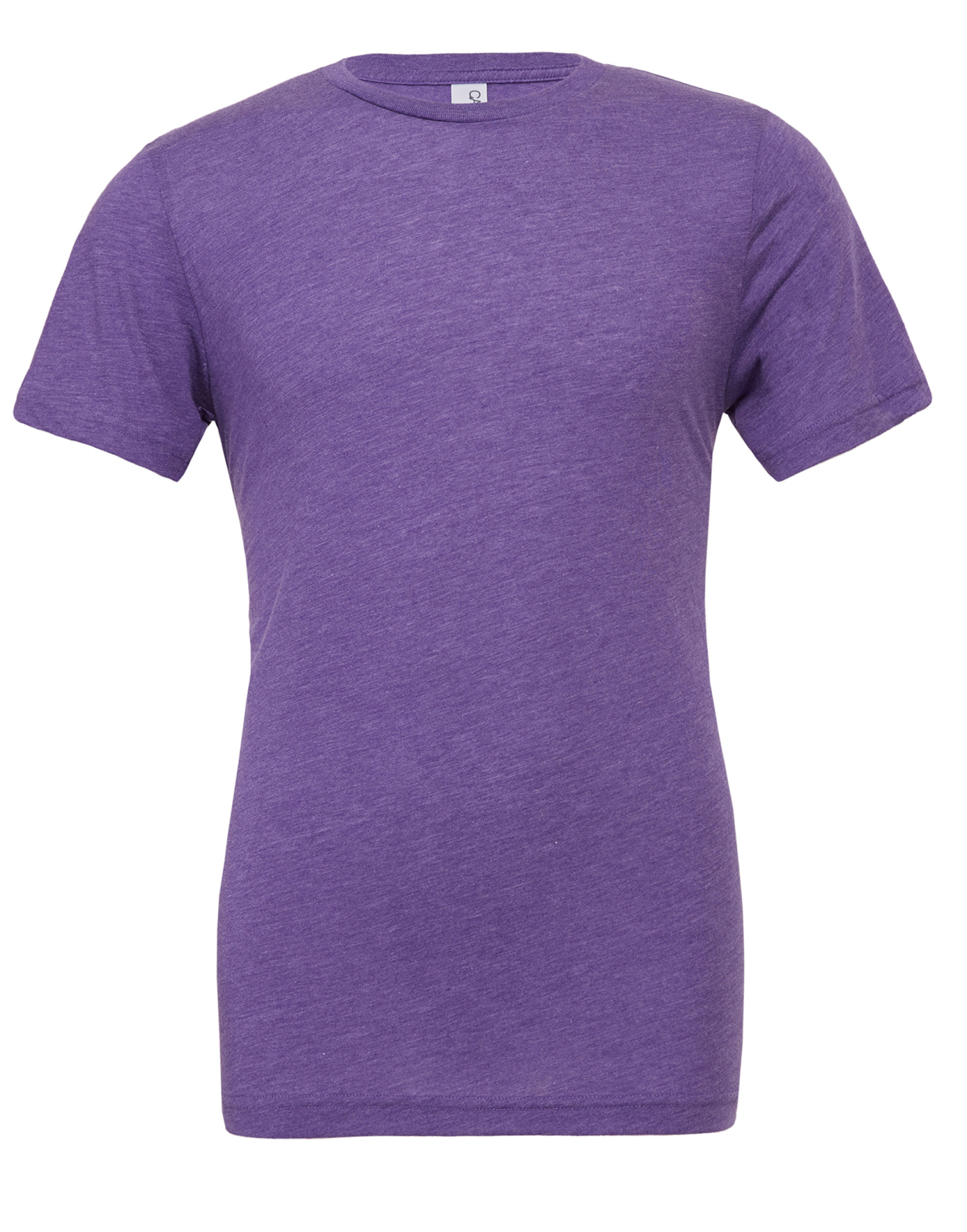 CA3413 Canvas Unisex Triblend Short Sleeve Tee Purple Triblend