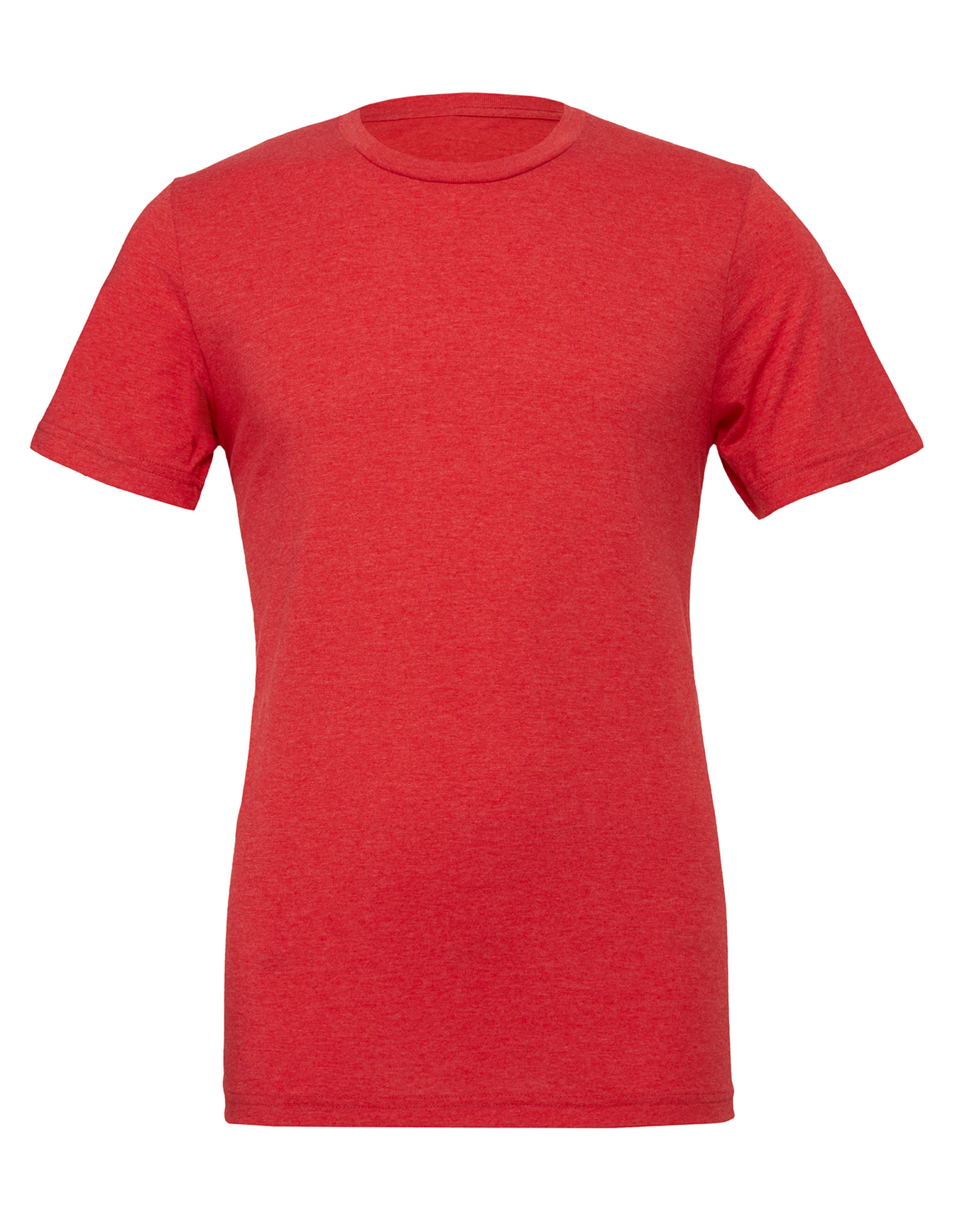 CA3413 Canvas Unisex Triblend Short Sleeve Tee Red Triblend