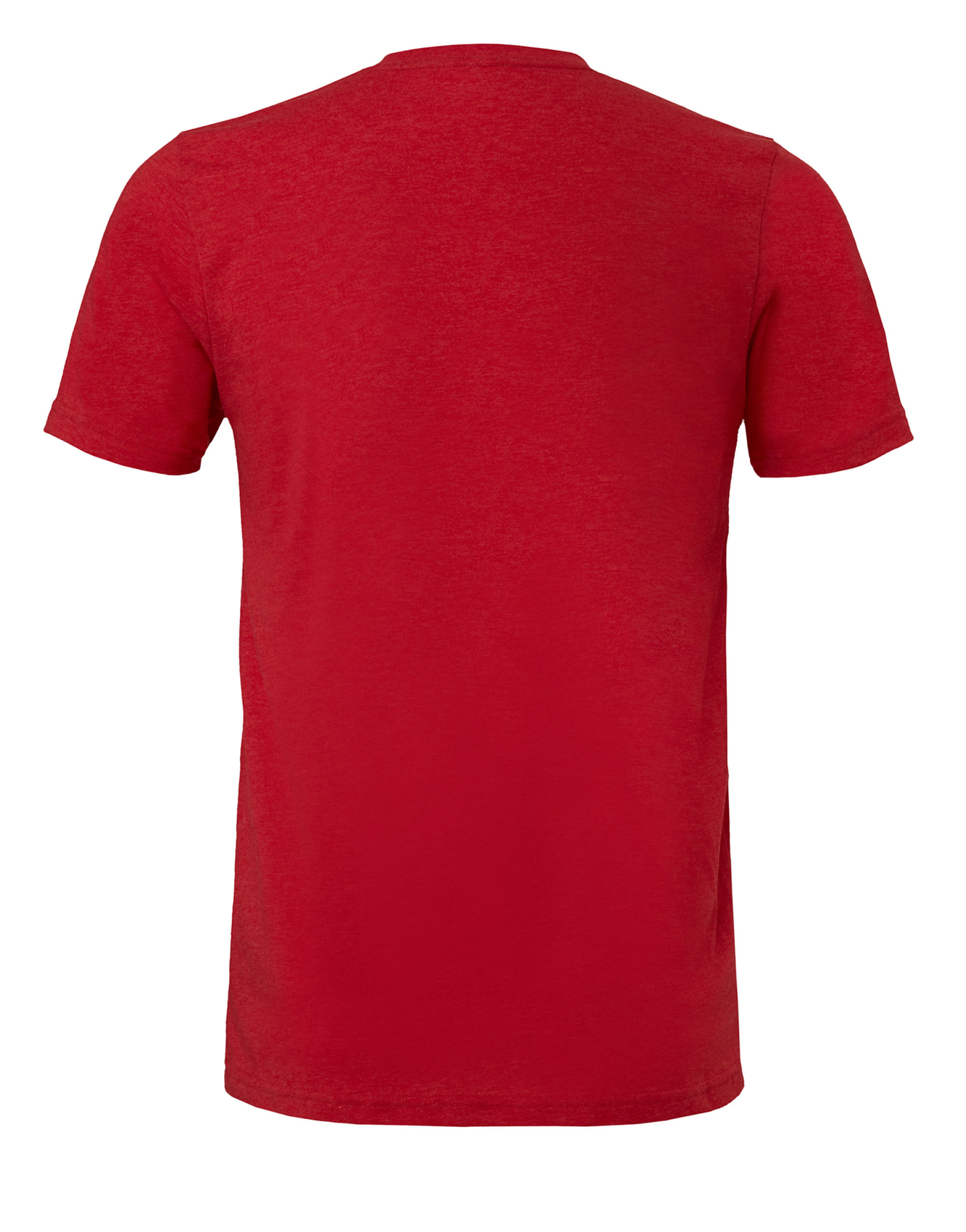 CA3413 Canvas Unisex Triblend Short Sleeve Tee Solid Red Triblend