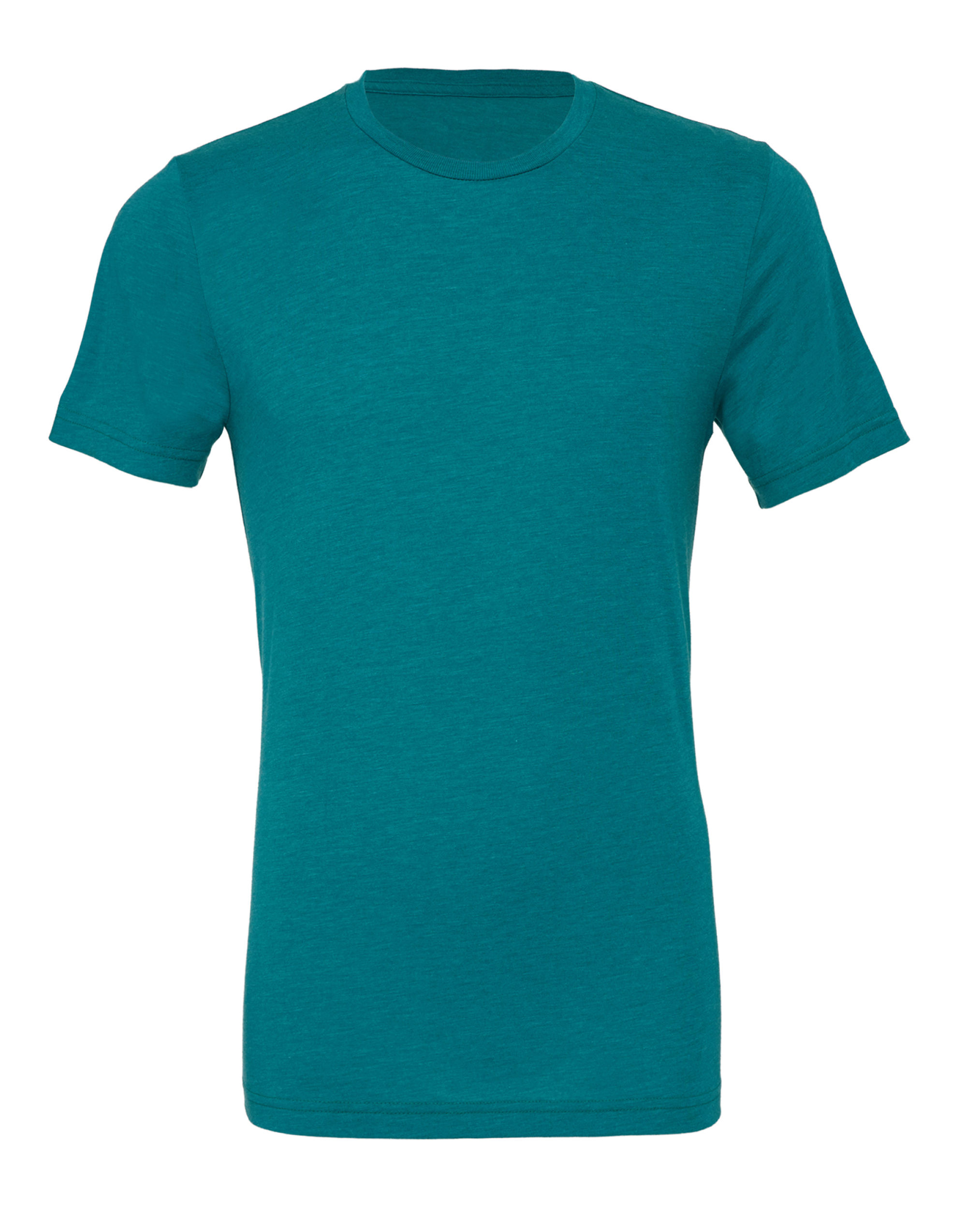 CA3413 Canvas Unisex Triblend Short Sleeve Tee Teal Triblend