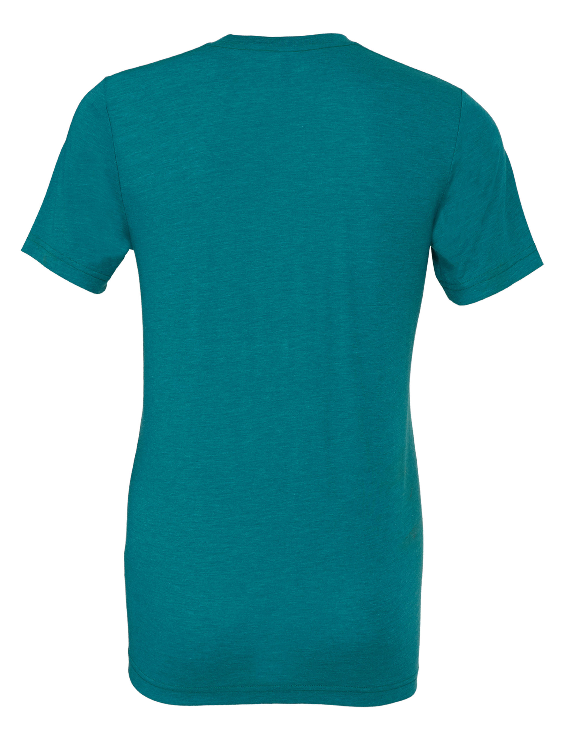 CA3413 Canvas Unisex Triblend Short Sleeve Tee Teal Triblend