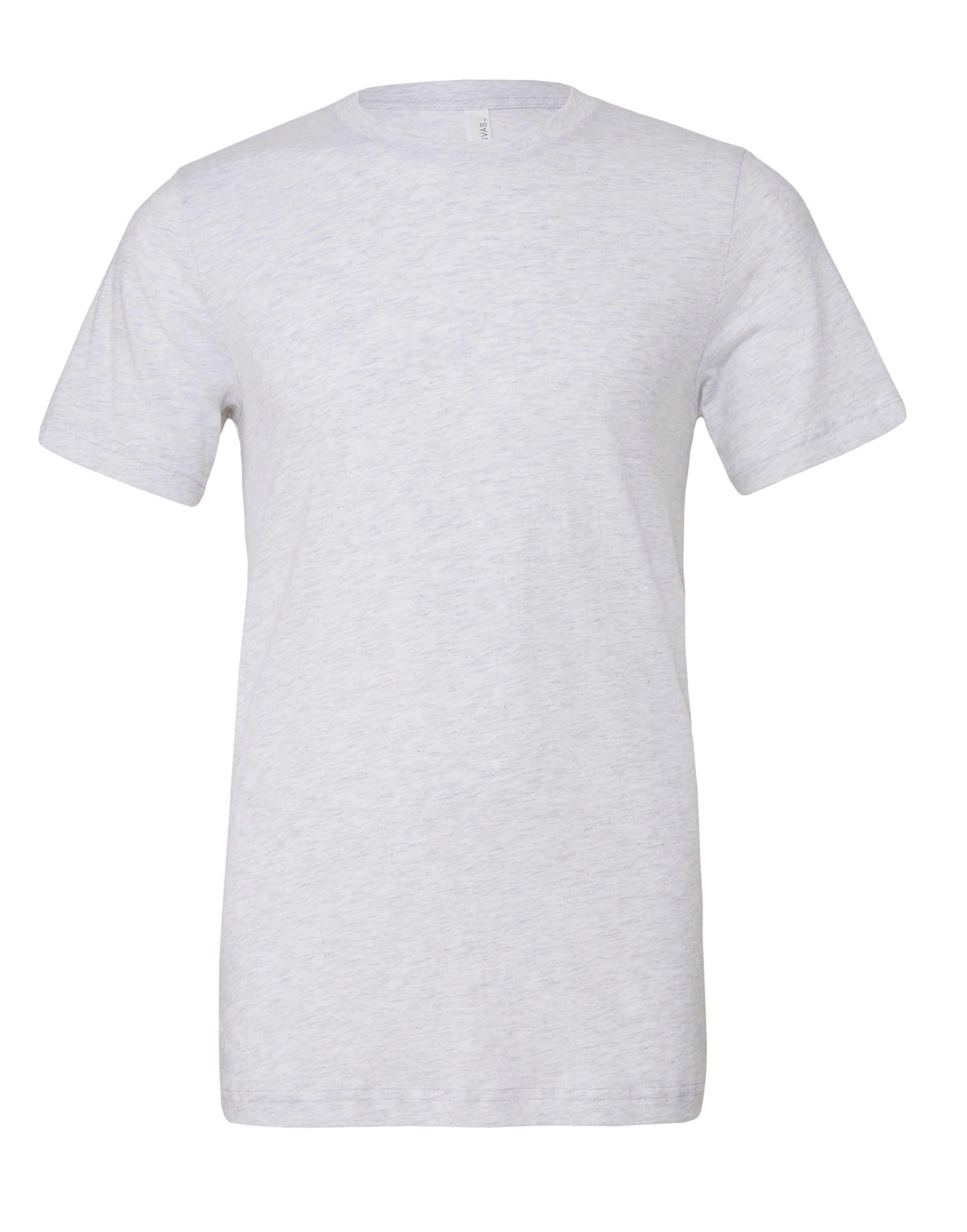 CA3413 Canvas Unisex Triblend Short Sleeve Tee White Fleck Triblend
