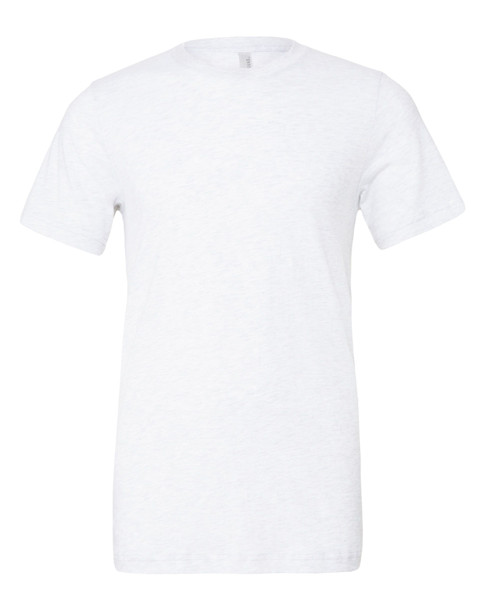 CA3413 Canvas Unisex Triblend Short Sleeve Tee Solid White Triblend