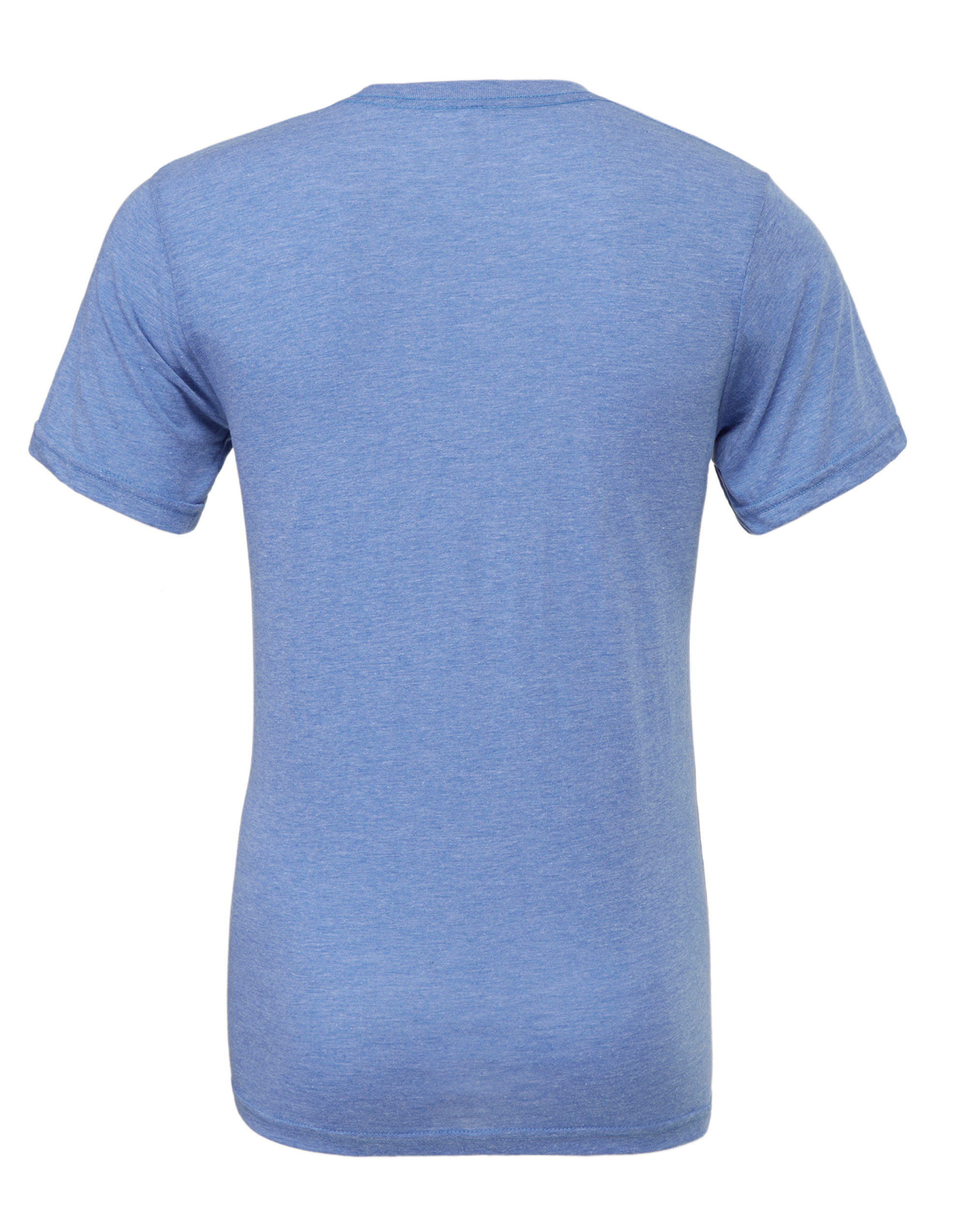 CA3413 Canvas Unisex Triblend Short Sleeve Tee Blue Triblend
