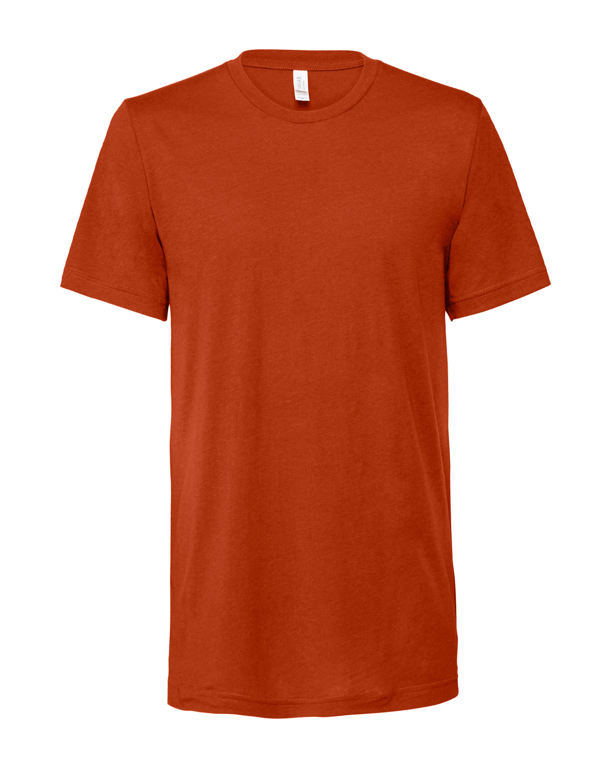 CA3413 Canvas Unisex Triblend Short Sleeve Tee Brick Triblend