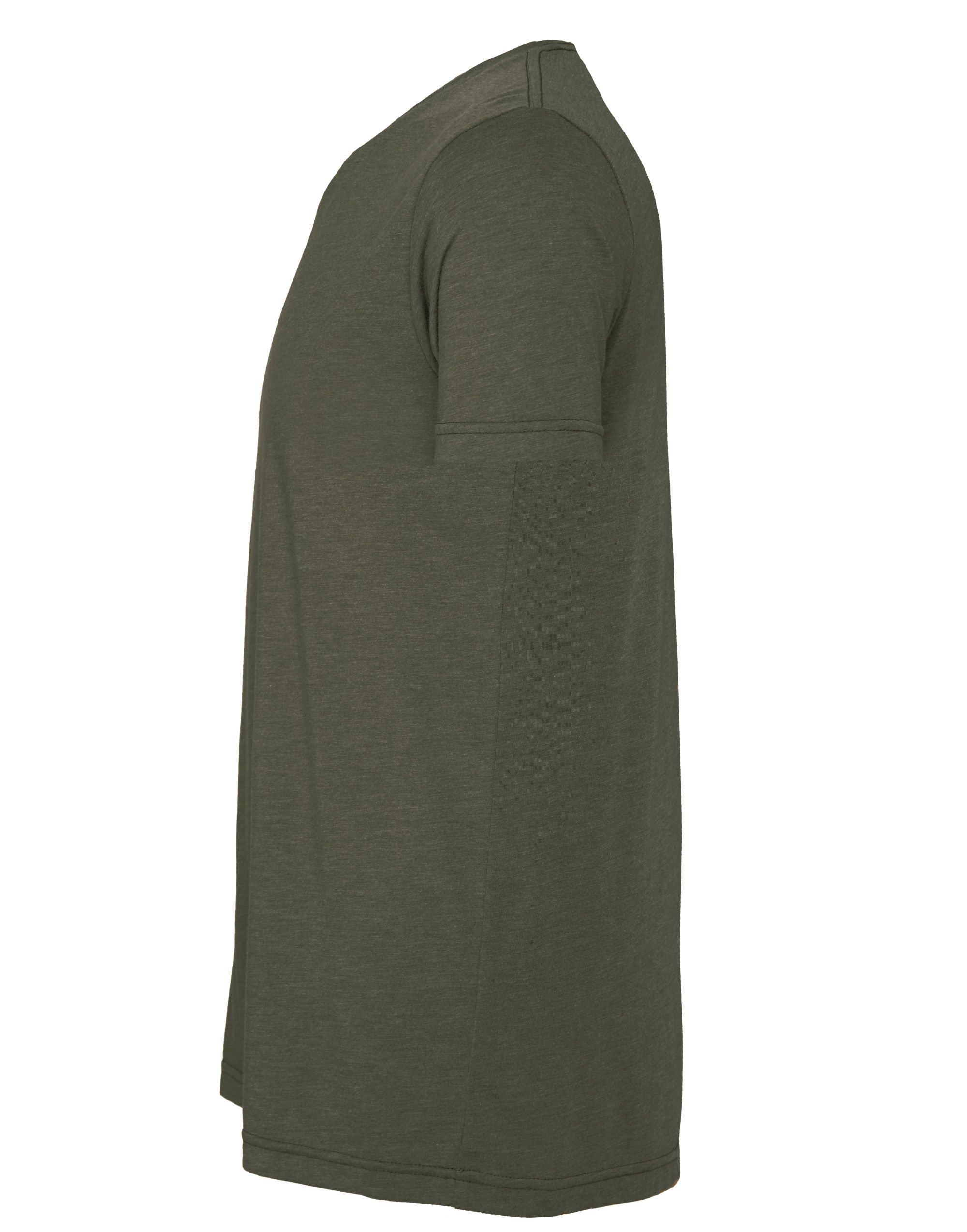 CA3413 Canvas Unisex Triblend Short Sleeve Tee Military Green Triblend
