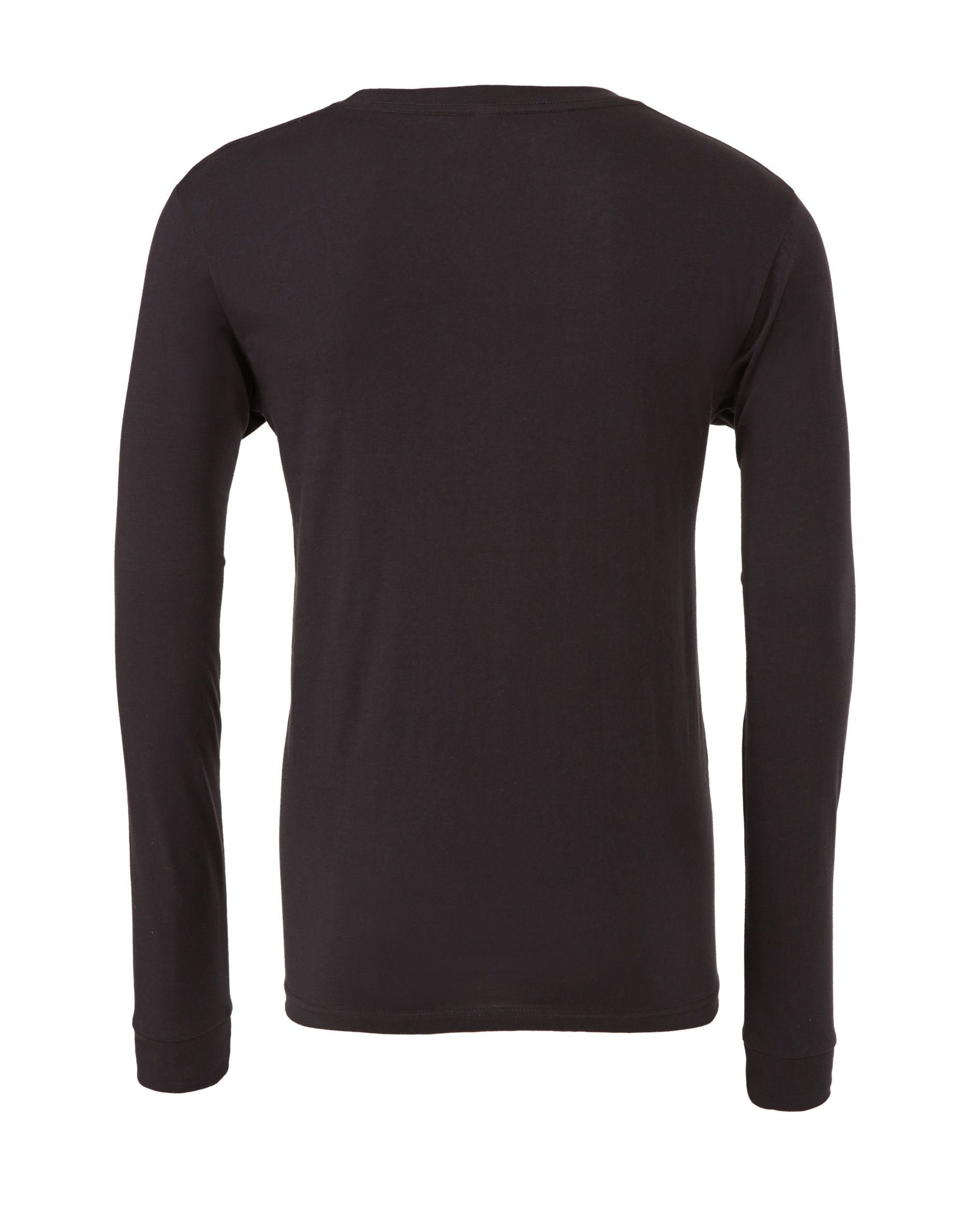 CA3501 Unisex Jersey Long Sleeve Tee Dark Grey
