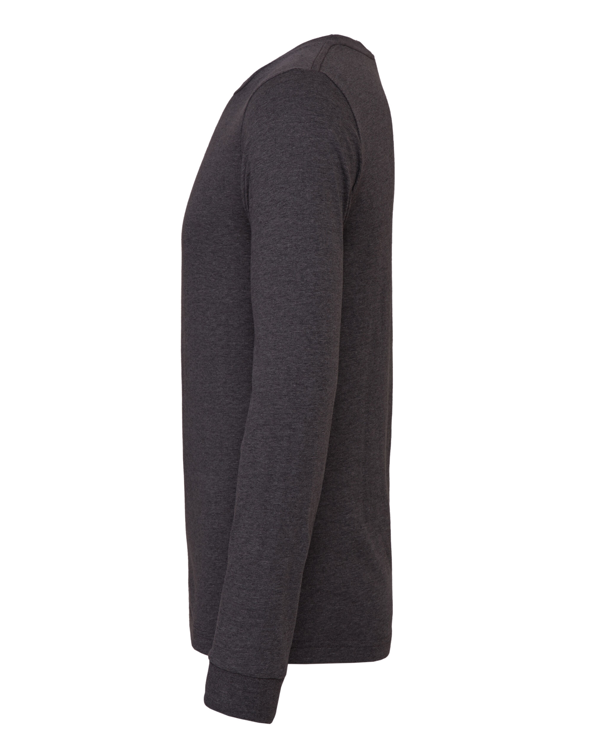 CA3501CVC Unisex Heather CVC Jersey Long Sleeve Tee Dark Grey Heather