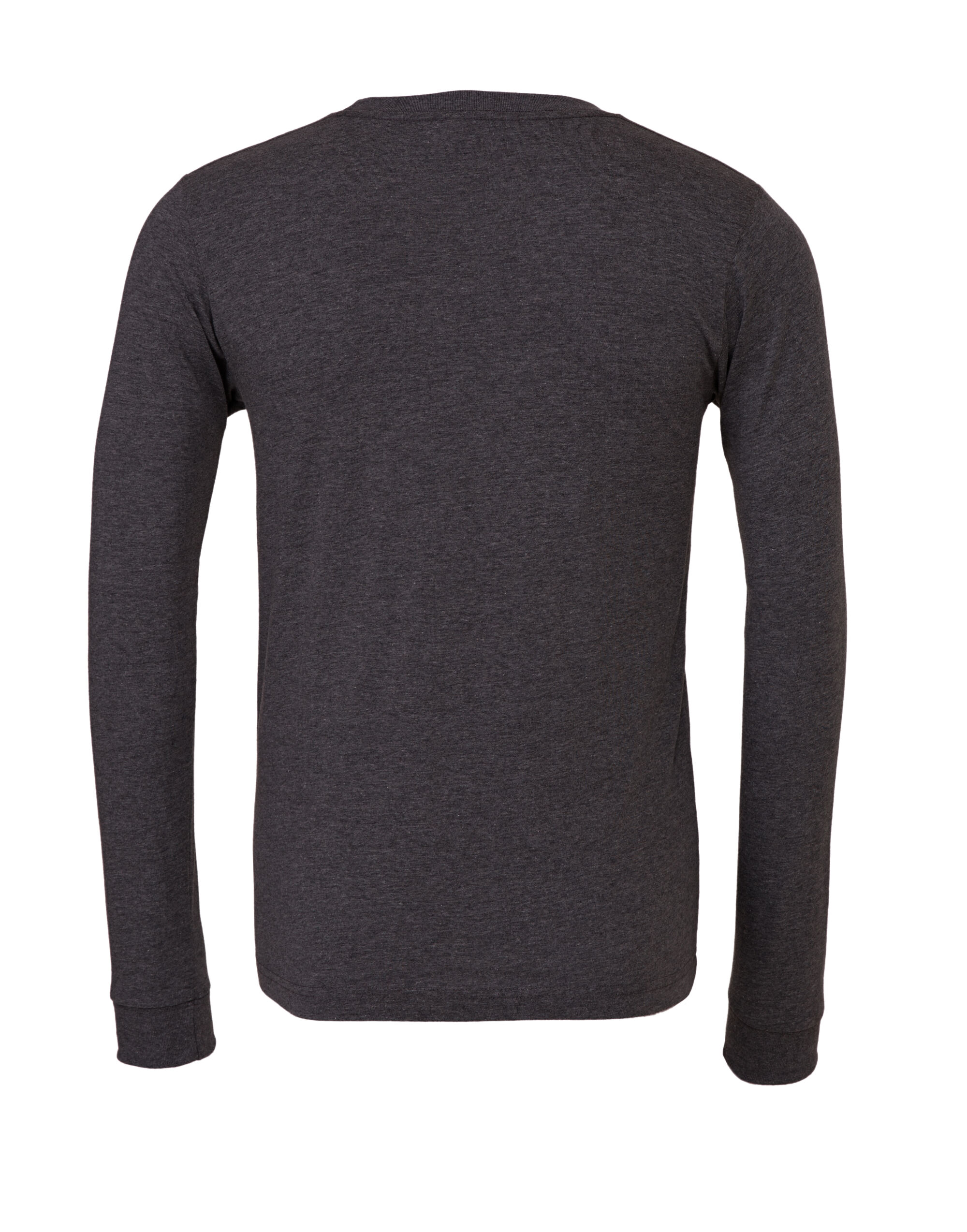 CA3501CVC Unisex Heather CVC Jersey Long Sleeve Tee Dark Grey Heather