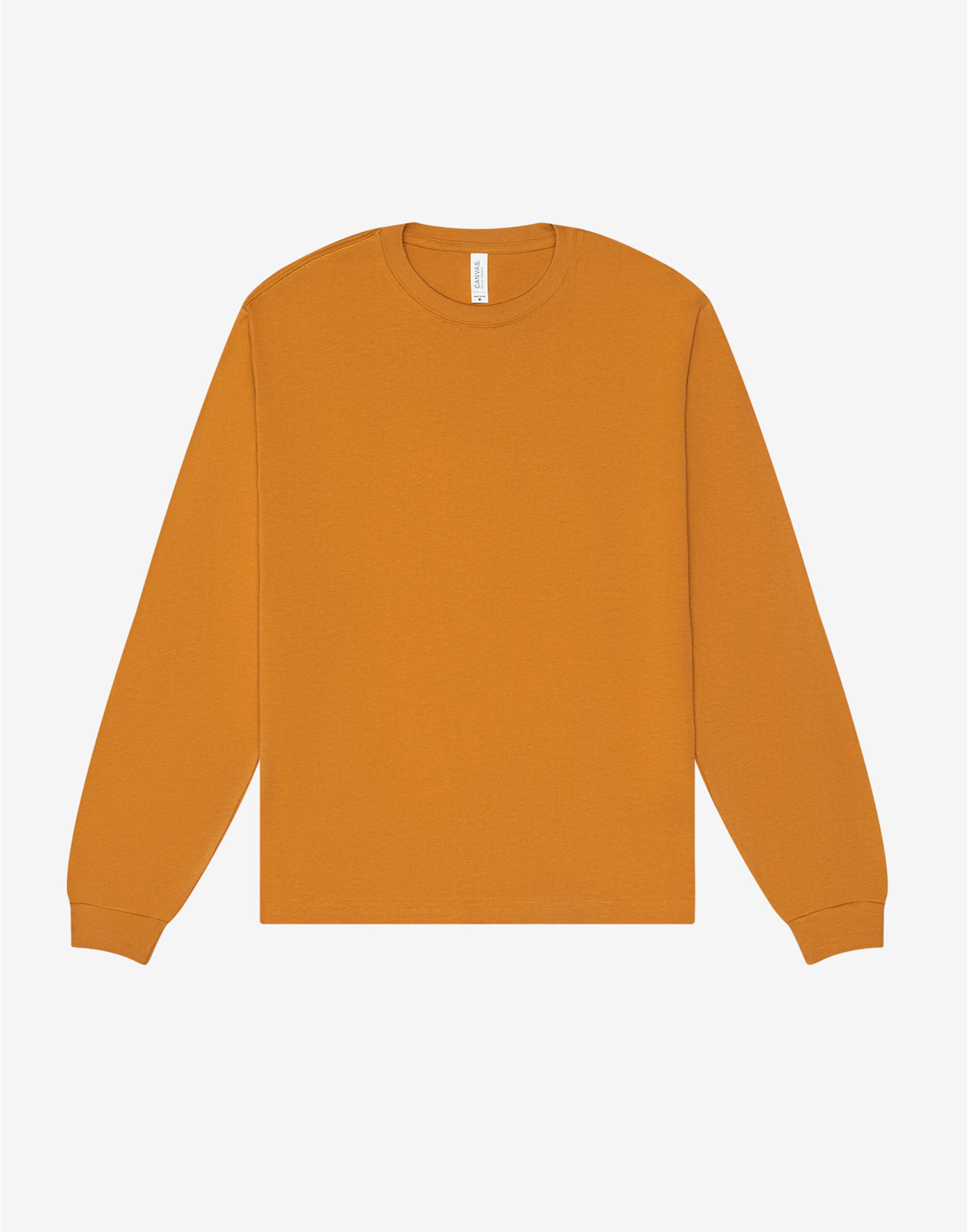 CA3511 Unisex Heavy Boxy Long Sleeve Tee Toast