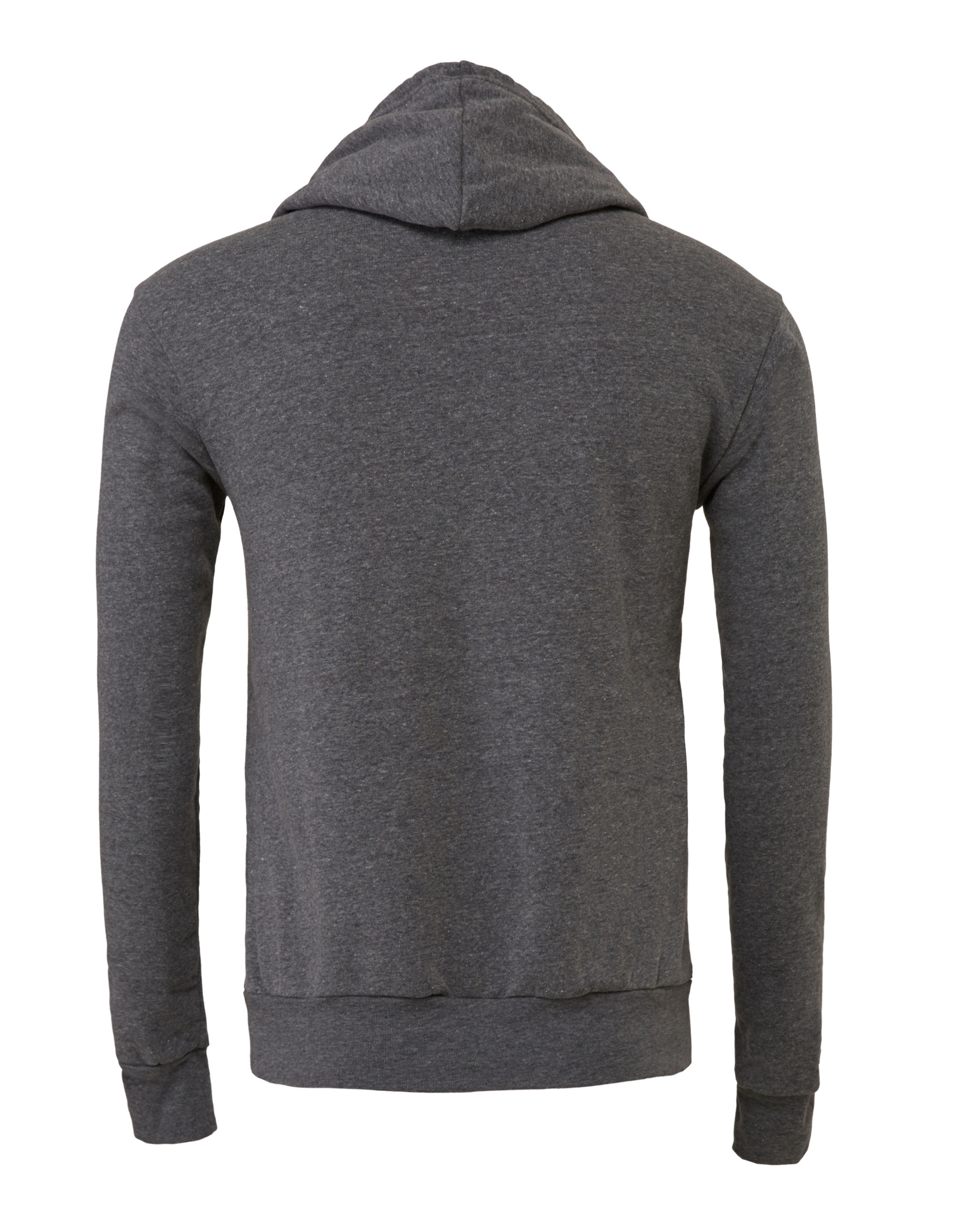 CA3719 Canvas Unisex Poly-Cotton Fleece Pullover Hoodie Deep Heather