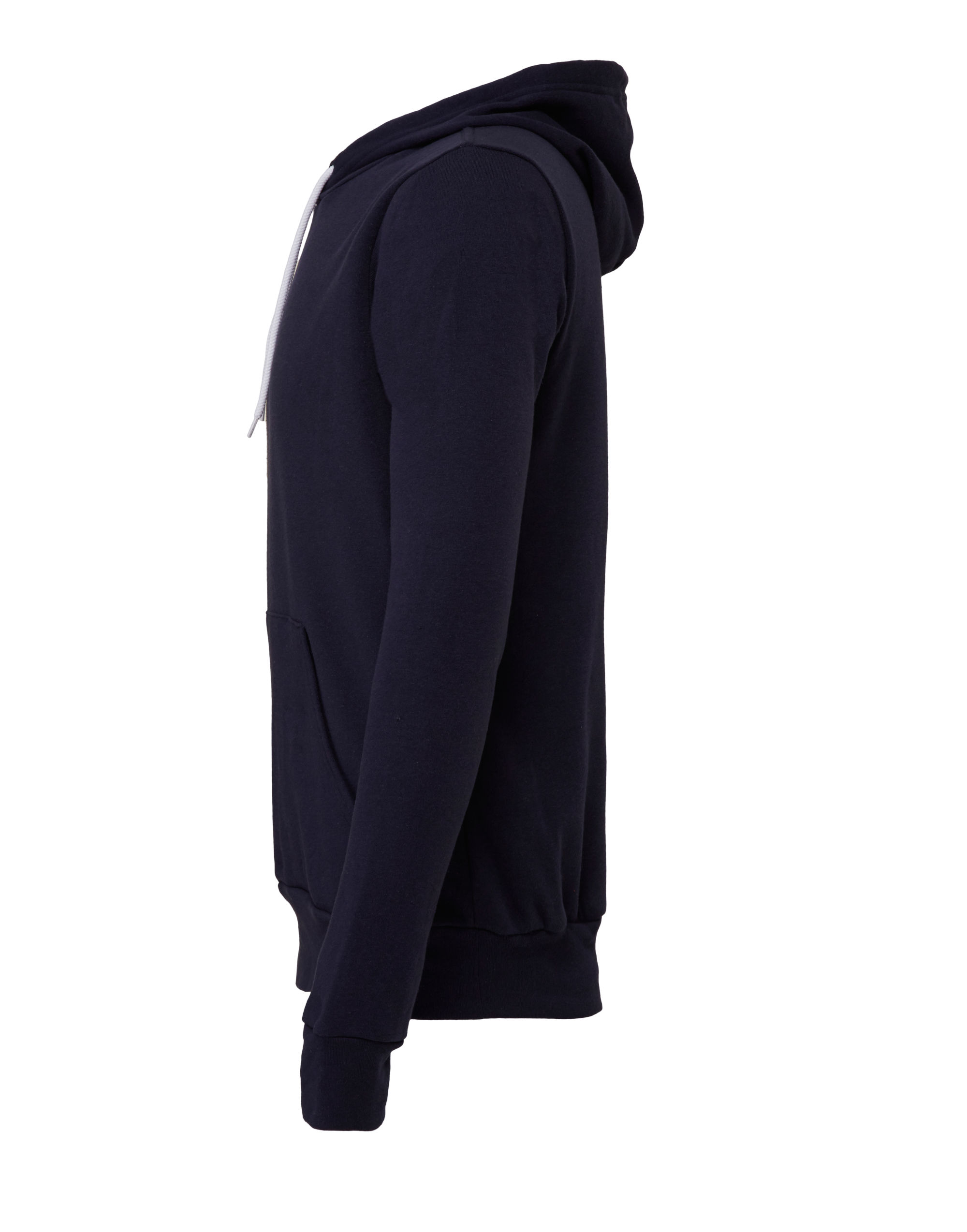 CA3719 Canvas Unisex Poly-Cotton Fleece Pullover Hoodie Navy