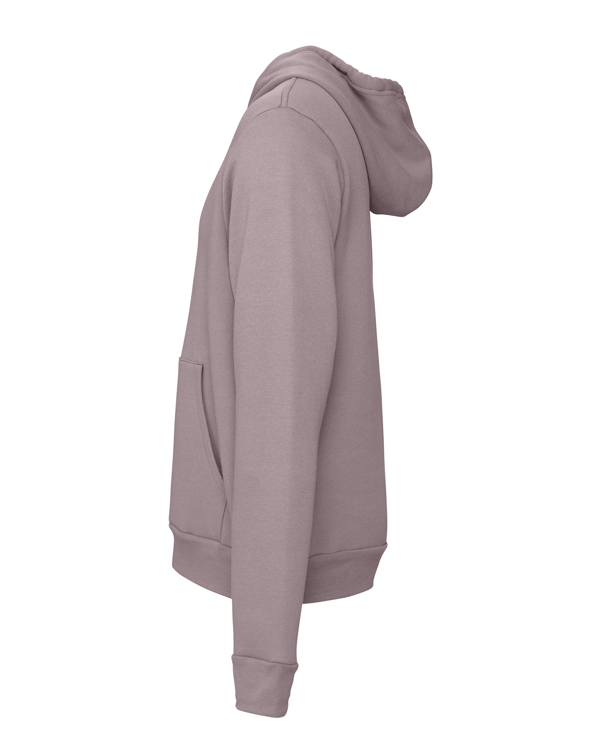 CA3719 Canvas Unisex Poly-Cotton Fleece Pullover Hoodie Storm Grey