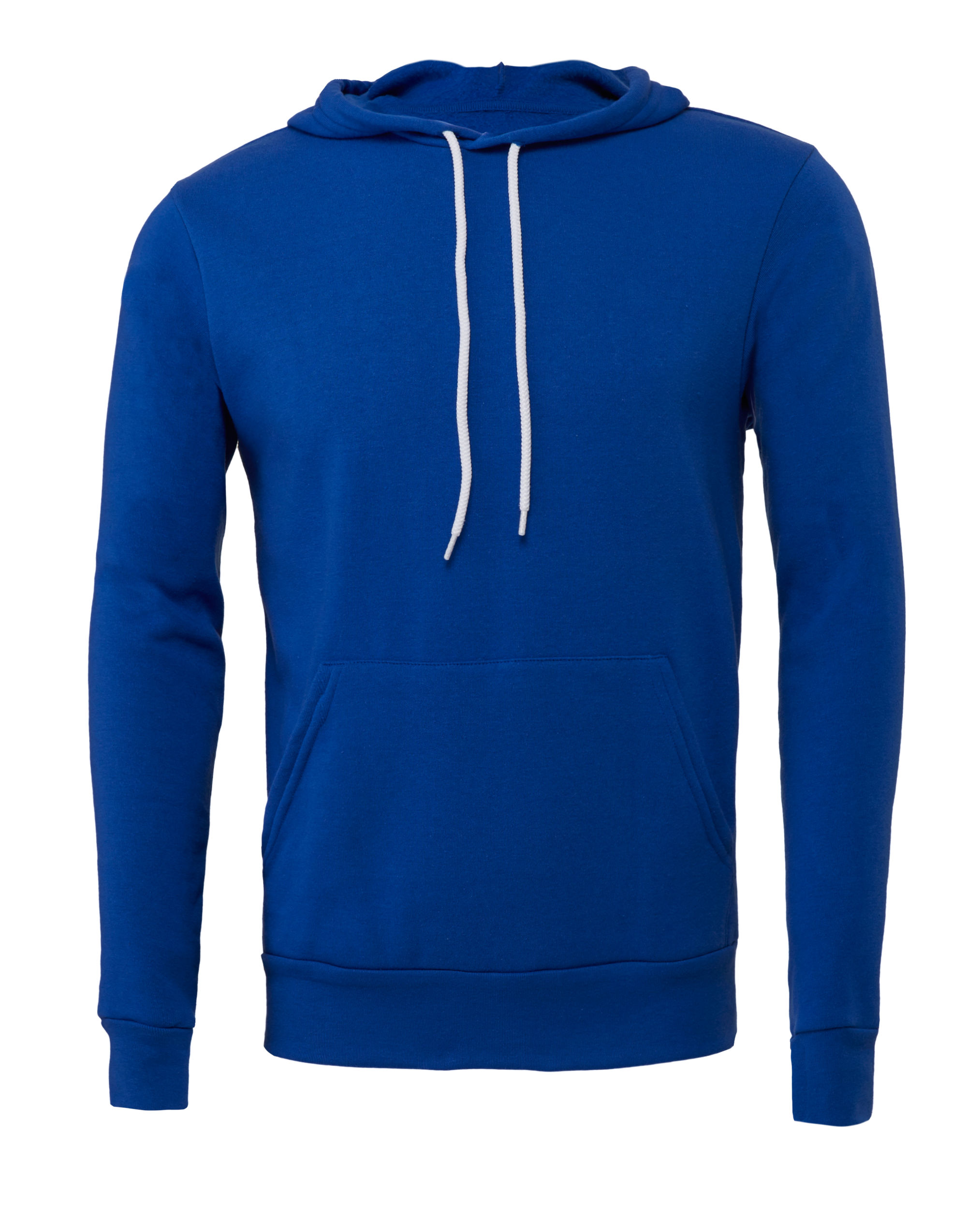 CA3719 Canvas Unisex Poly-Cotton Fleece Pullover Hoodie True Royal