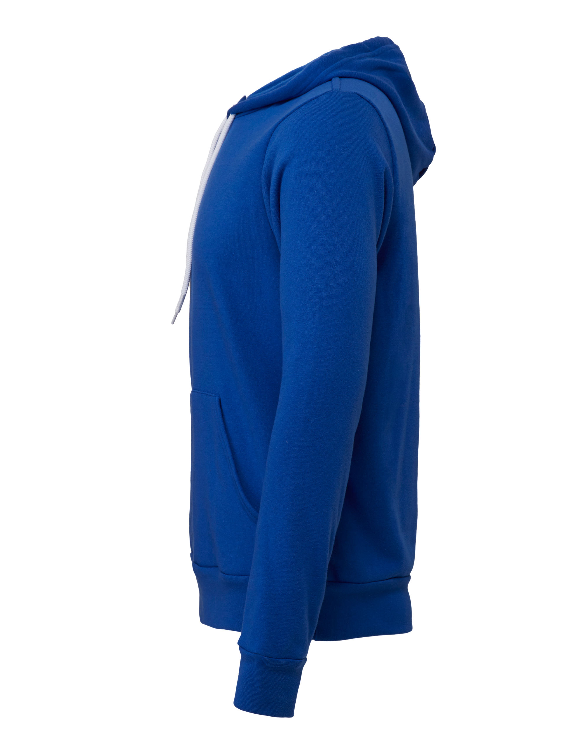 CA3719 Canvas Unisex Poly-Cotton Fleece Pullover Hoodie True Royal