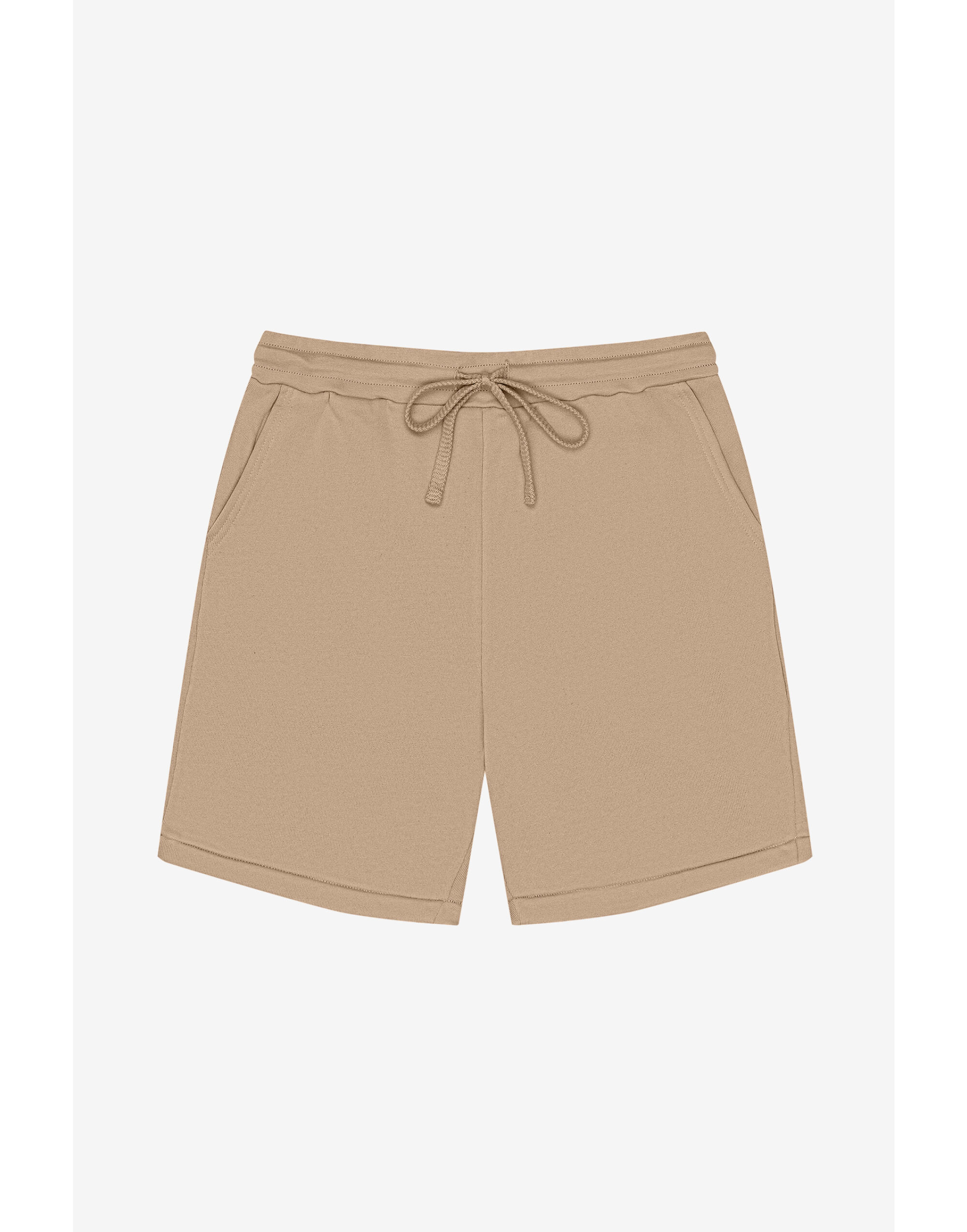 CA3724 Unisex Sponge Fleece Sweatshort Tan CA3724 Unisex Sponge Fleece Sweatshort Tan