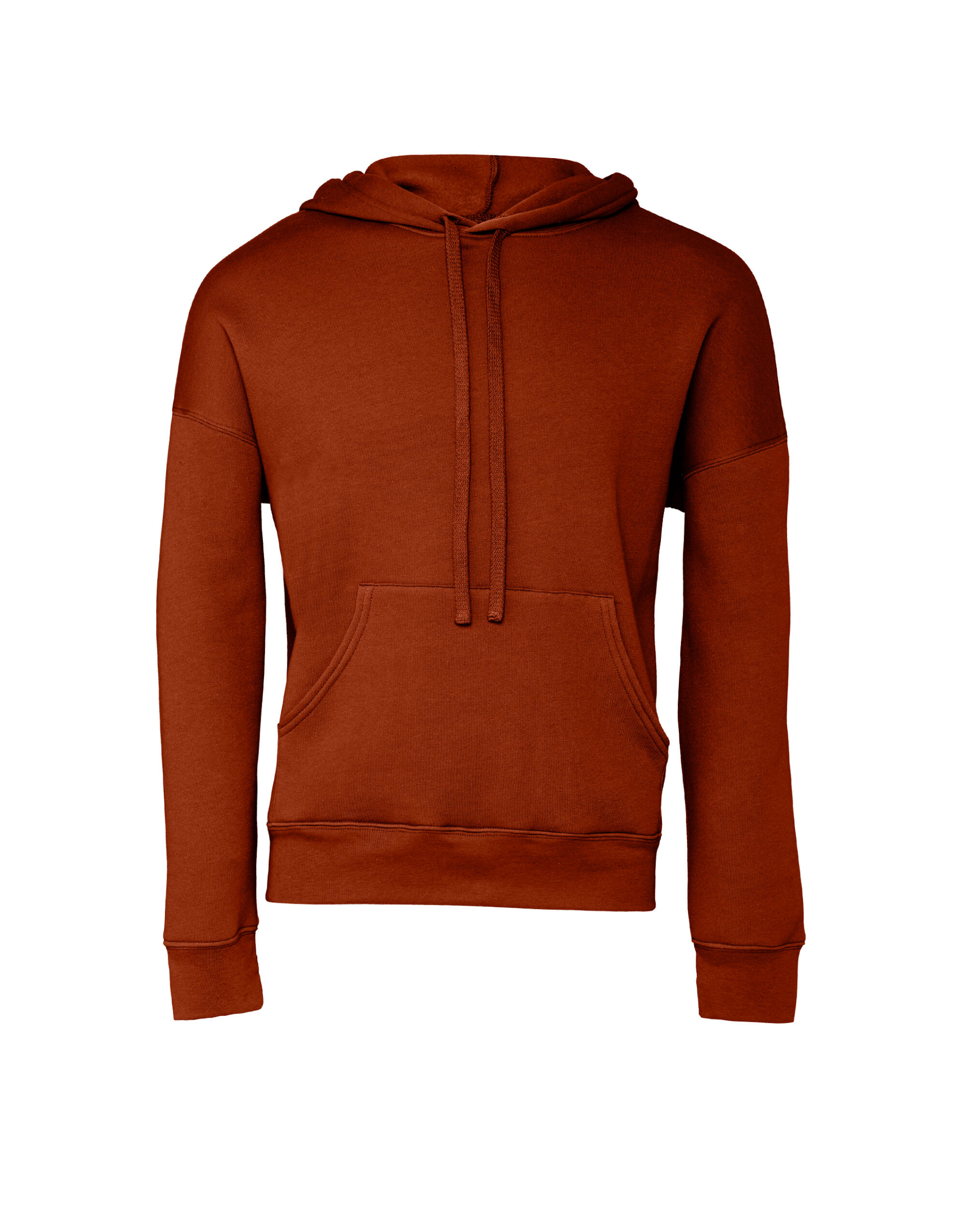 CA3729 Unisex Sponge Fleece DTM Hoodie Brick CA3729 Unisex Sponge Fleece DTM Hoodie Brick