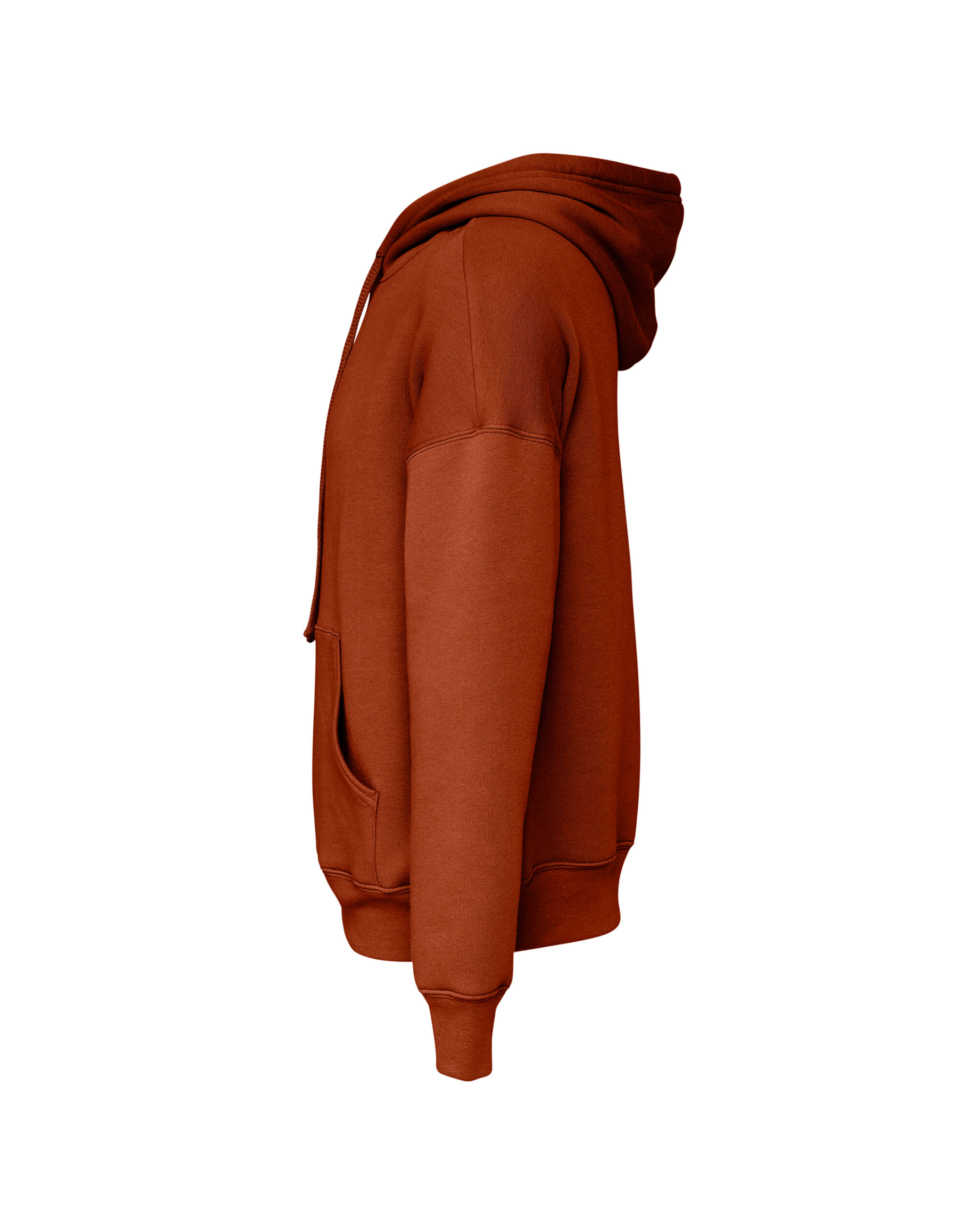 CA3729 Unisex Sponge Fleece DTM Hoodie Brick