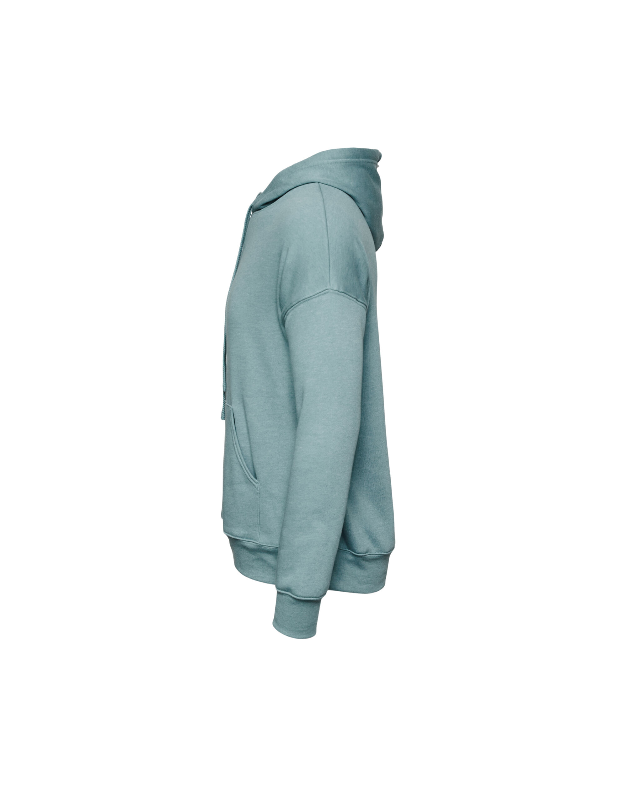 CA3729 Unisex Sponge Fleece DTM Hoodie Heather Blue Lagoon