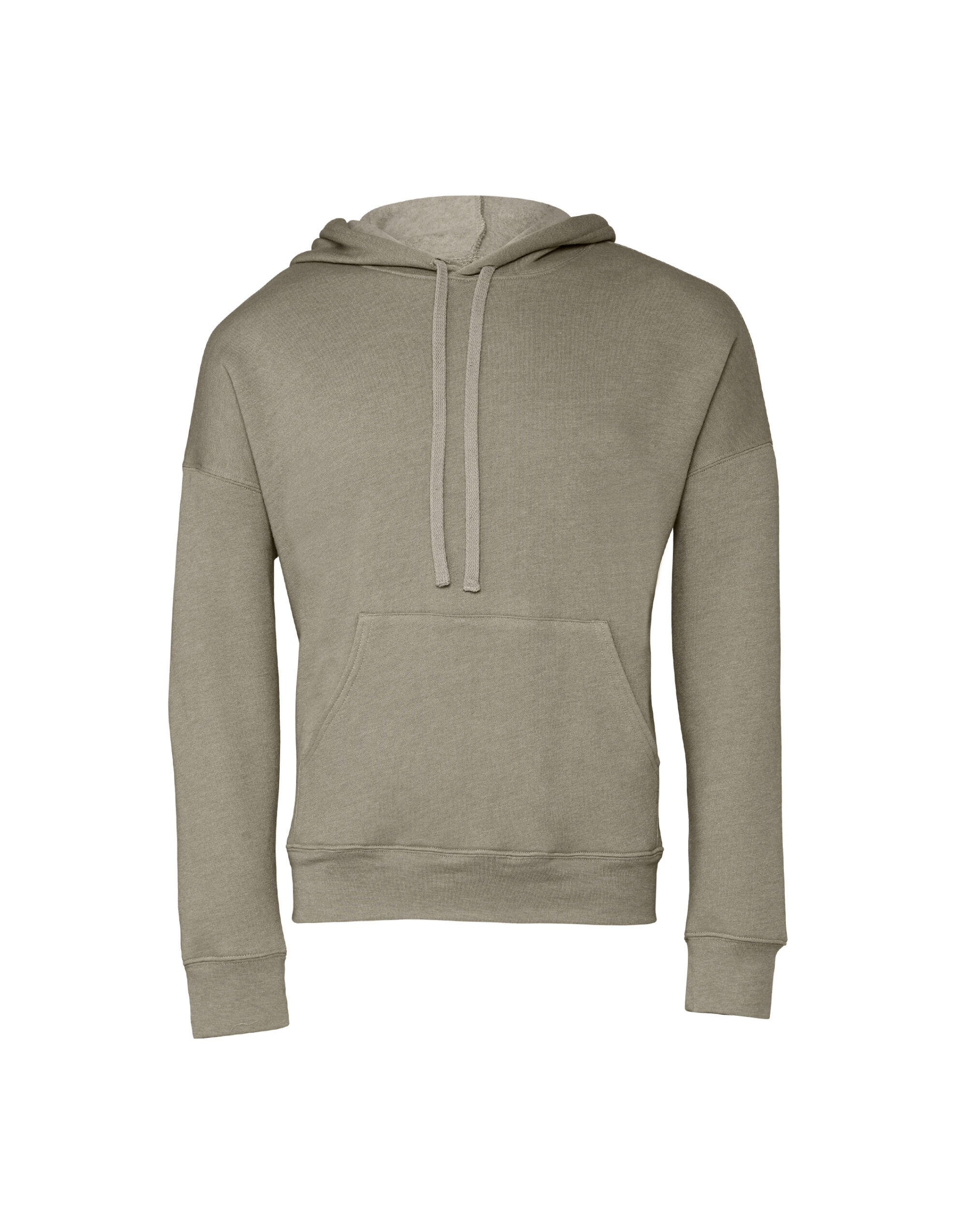 CA3729 Unisex Sponge Fleece DTM Hoodie Heather Stone