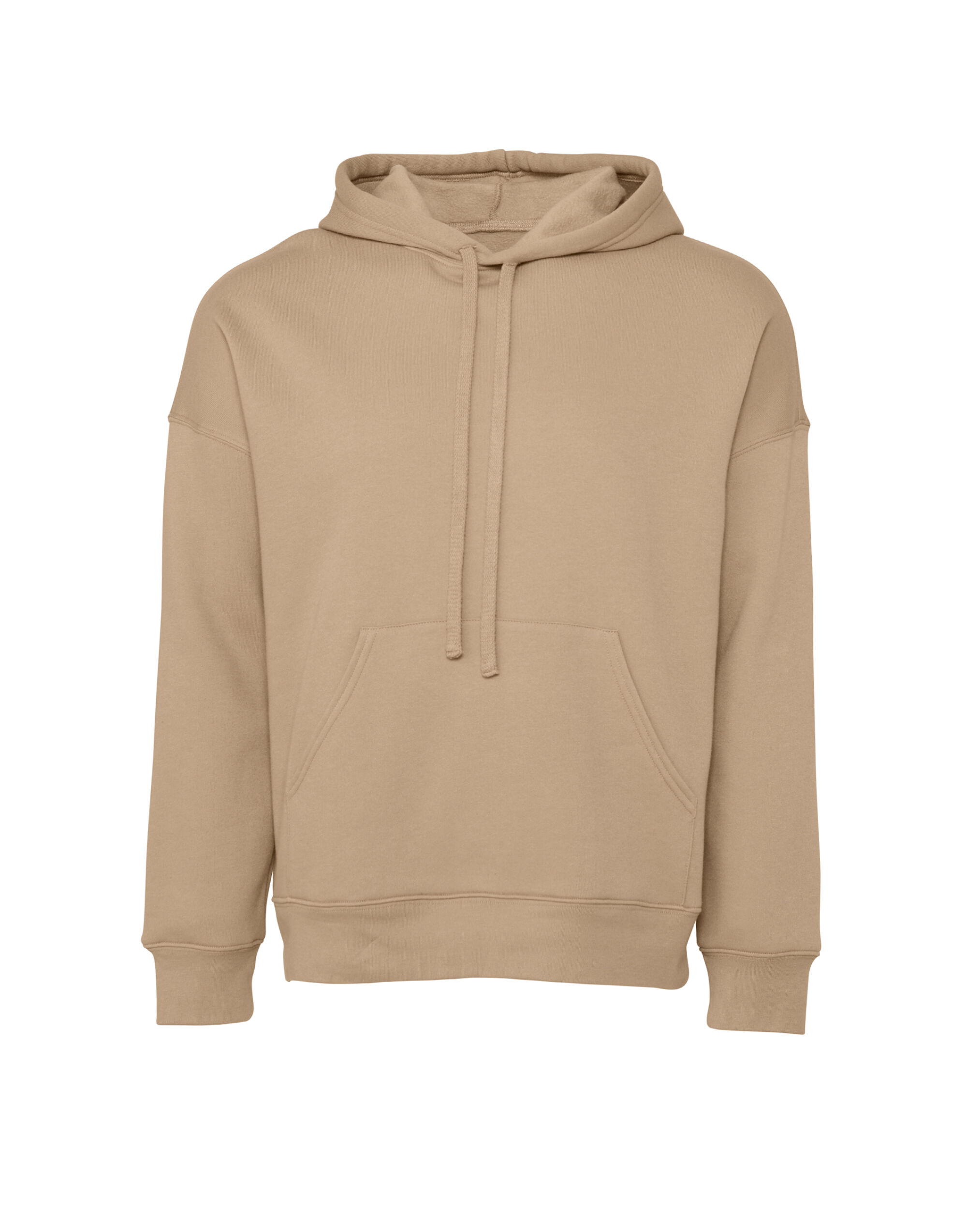 CA3729 Unisex Sponge Fleece DTM Hoodie Tan