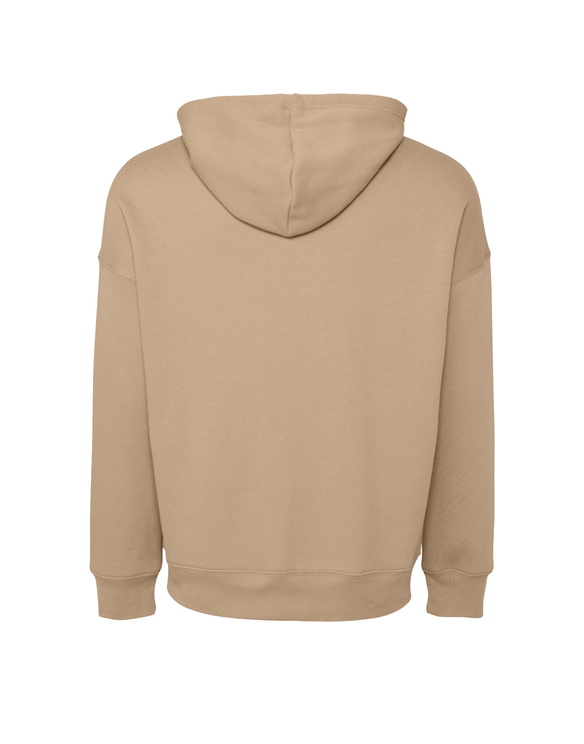 CA3729 Unisex Sponge Fleece DTM Hoodie Tan